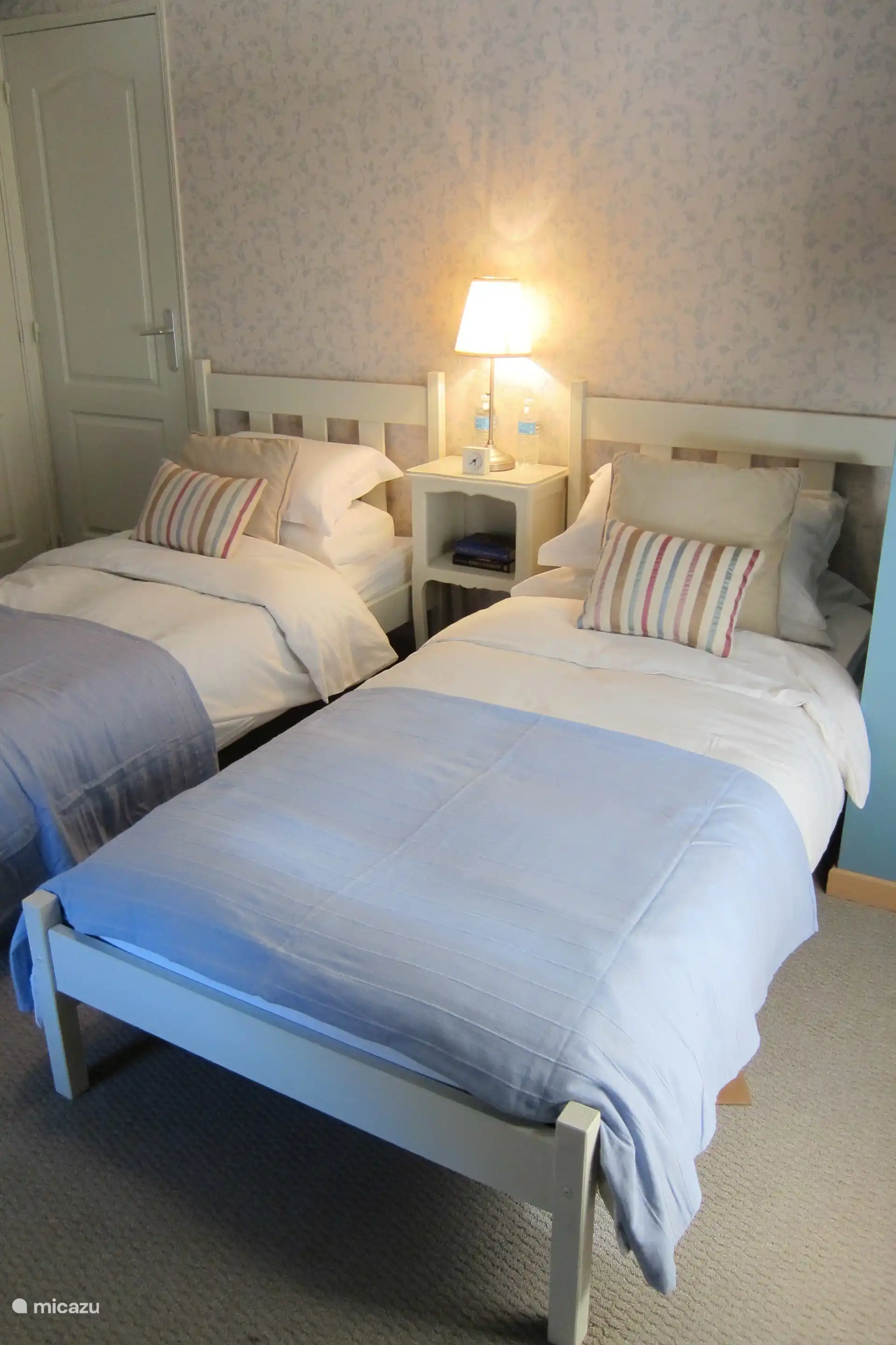 Eenpersoonsbedden in slaapkamer nummer 2