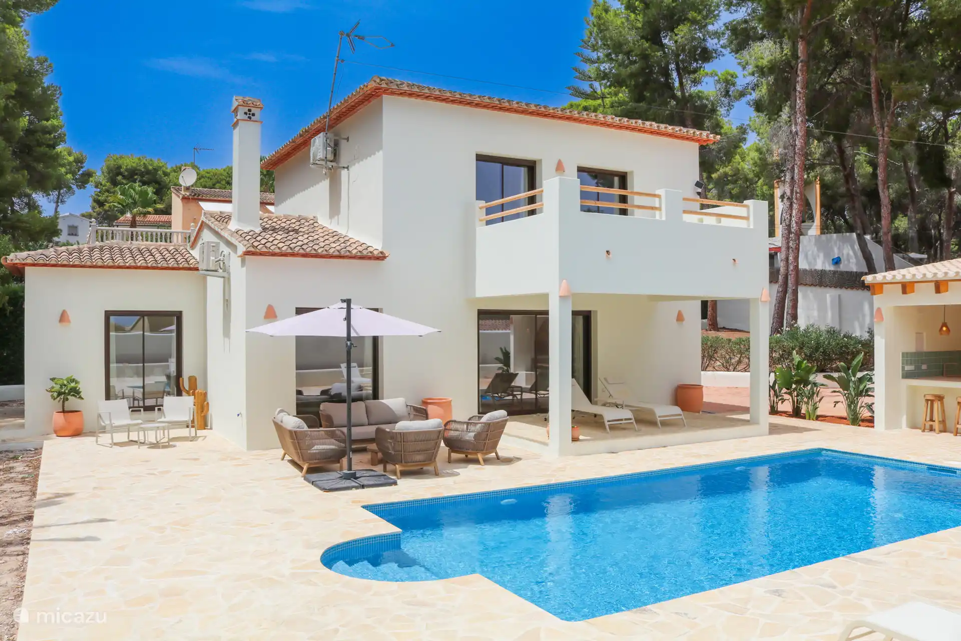 villa huren in Spanje, Costa Blanca, Moraira – Casa Mar Y Posa