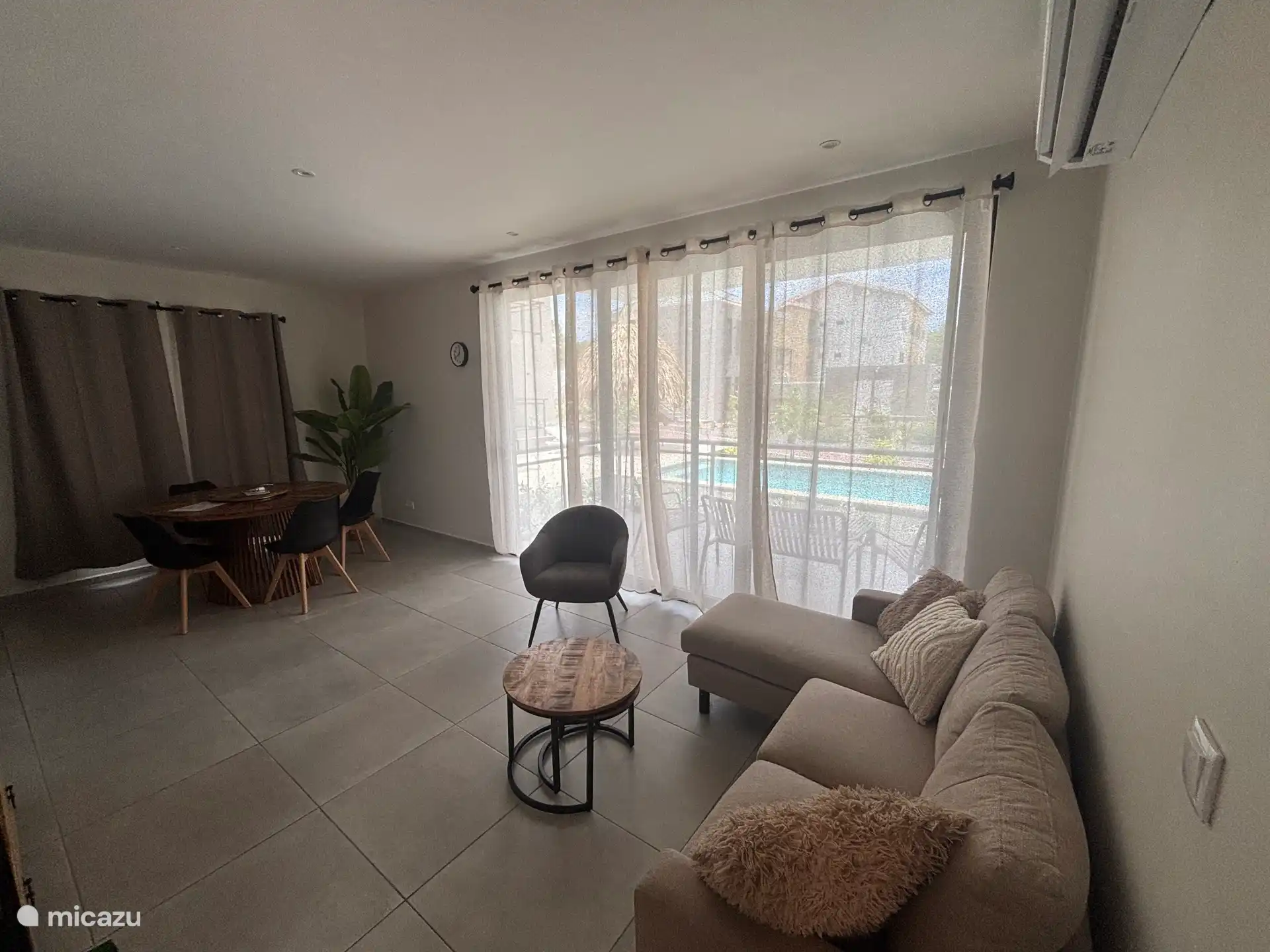 Wohnzimmer mit Privatsphäre 