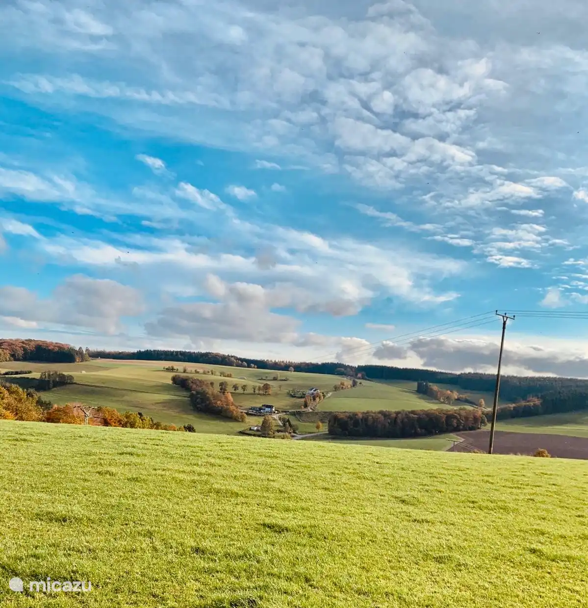 Uitzicht op Halenbach