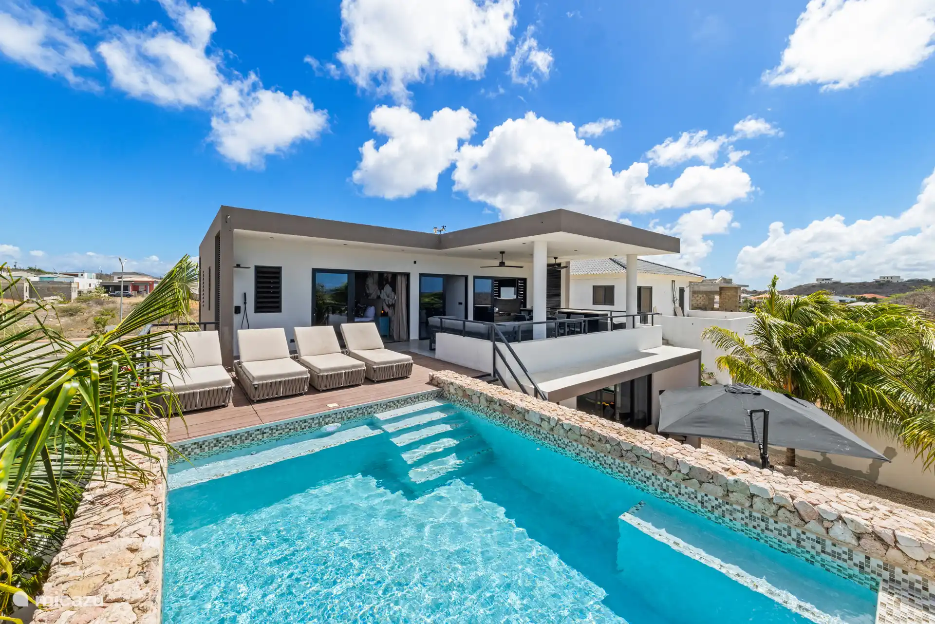 villa in Curaçao, Banda Abou (West), Grote Berg – Villa Dushi Kas Harmony with pool