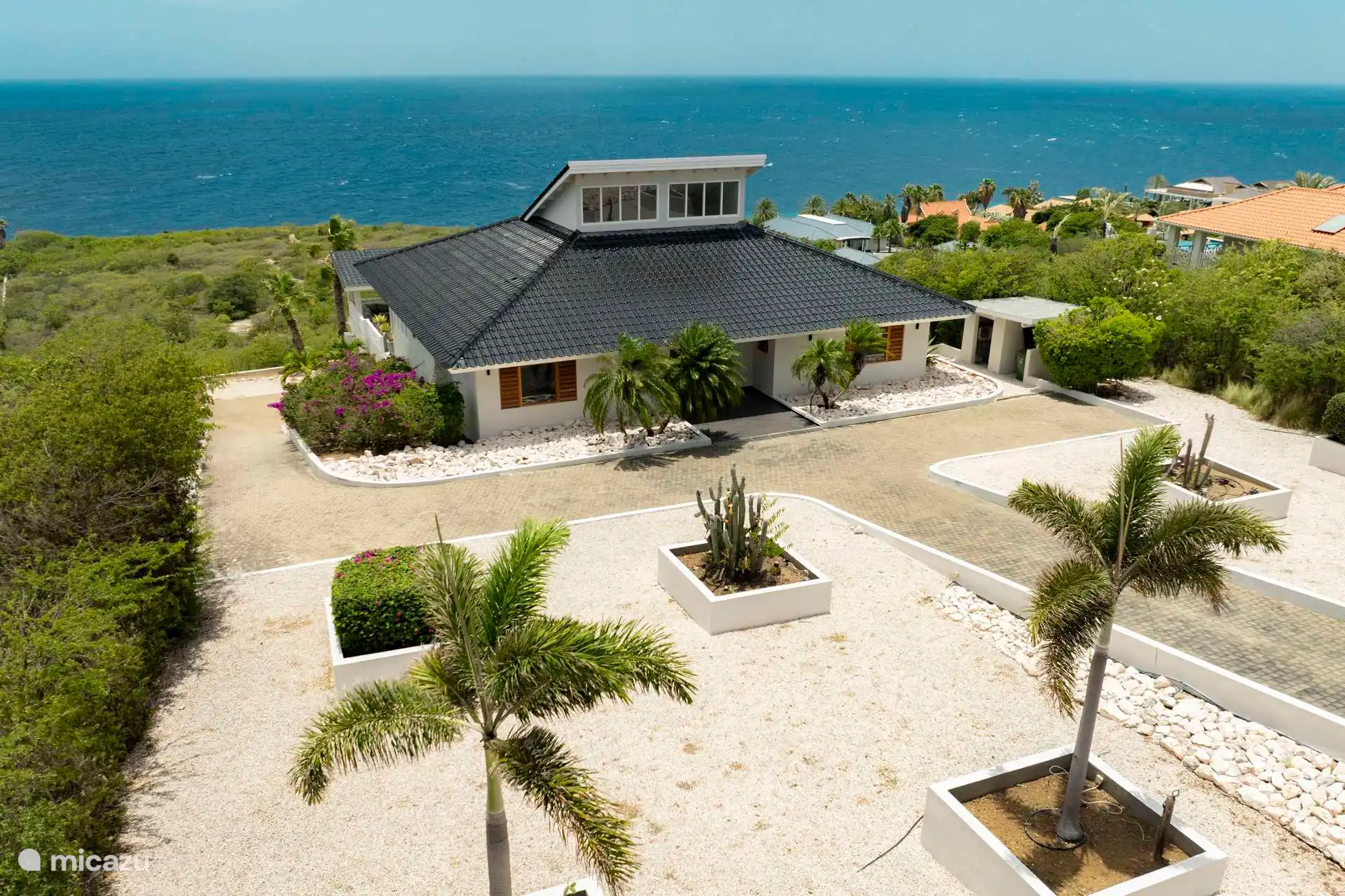 Nieuw Vakantiehuis huren in Curaçao, Banda Abou (west), Sint Willibrordus – villa Luxe zeezicht villa & privé zwembad