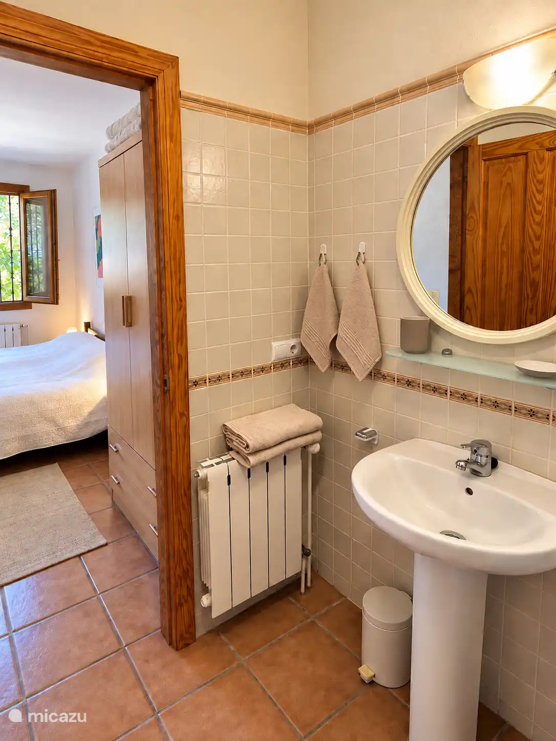 Parte del baño del dormitorio 1