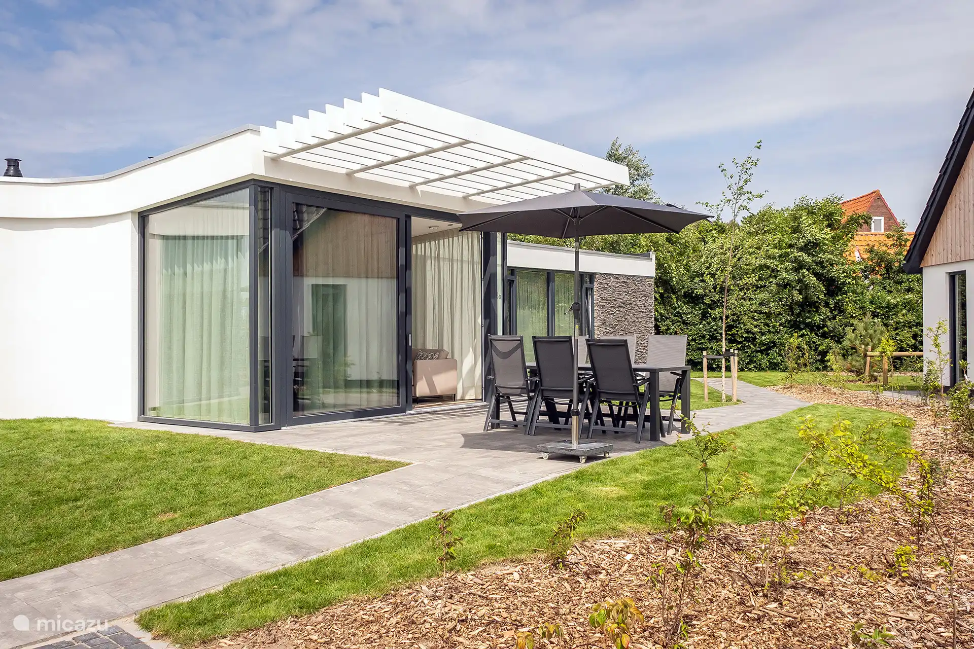 Fahrradfahren, Niederlande, Texel, De Koog, villa Luxe Familievilla met hottub 1-4p