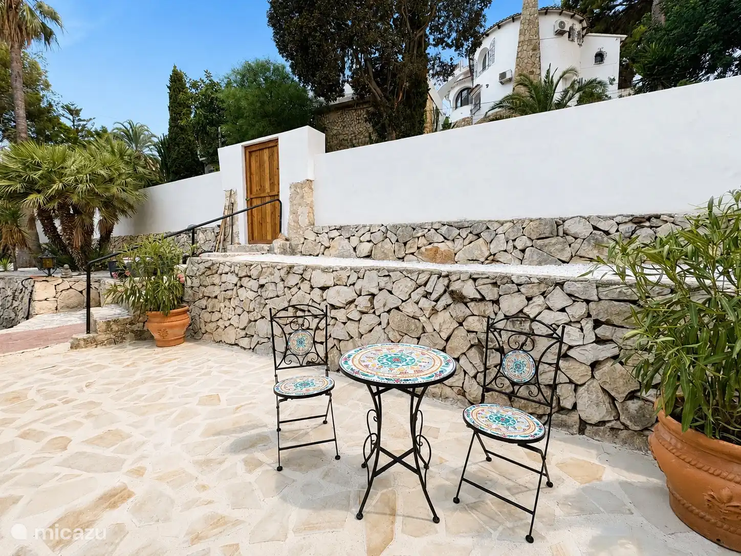 Terrasses à l’avant de la maison