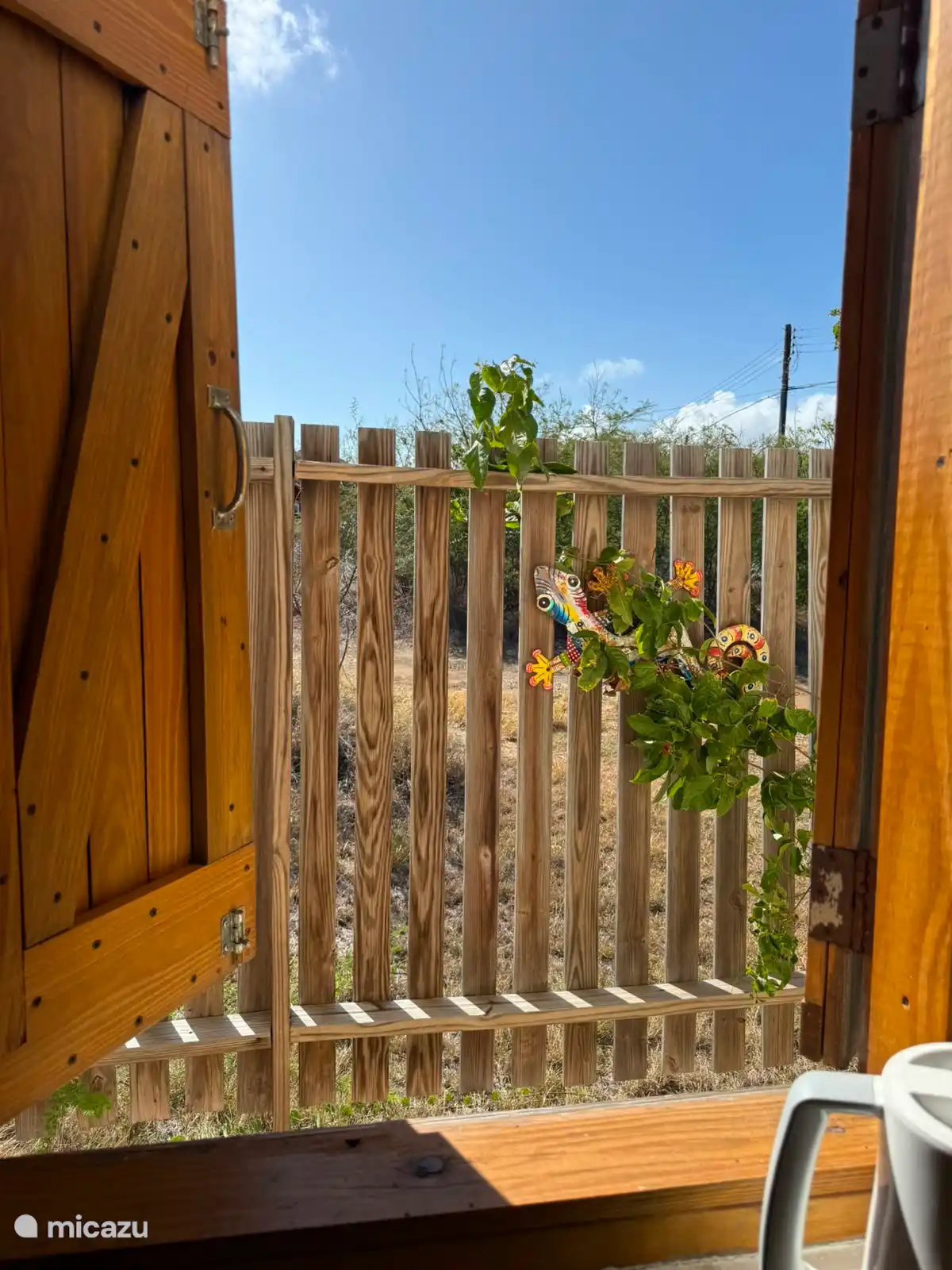 Vue depuis la cuisine