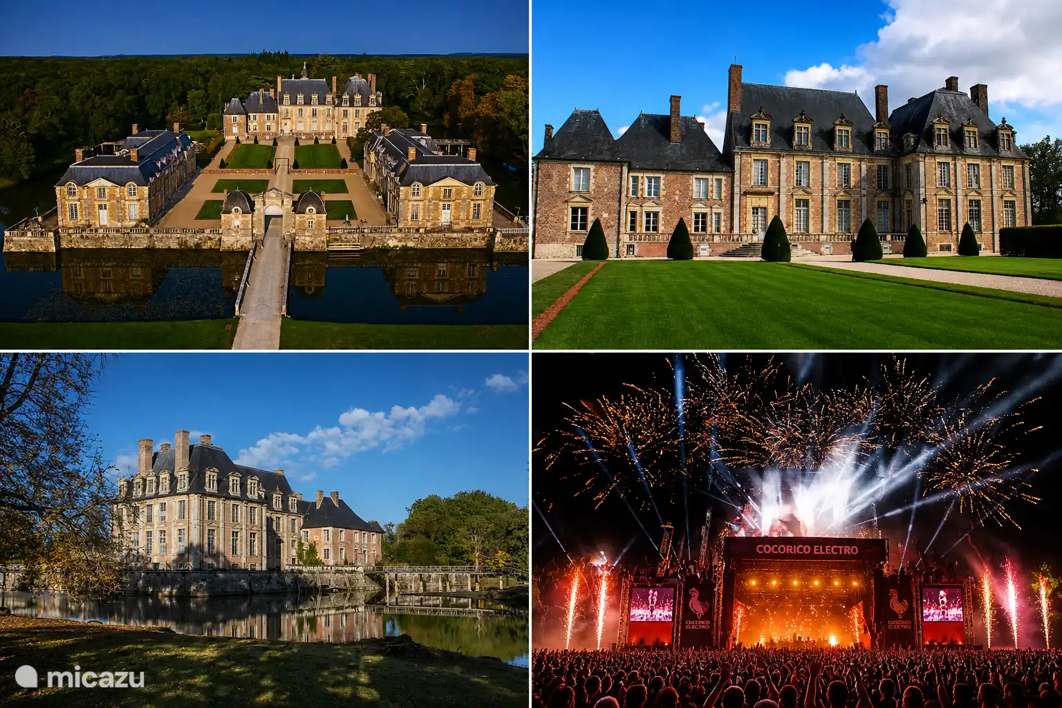 15 minutes away – Château de La Ferté-Saint-Aubin: between exceptional heritage and festive atmosphere with the Cocorico Electro.