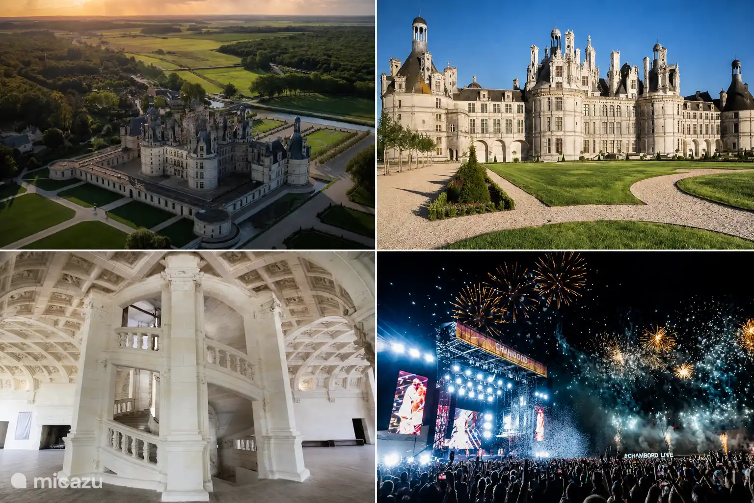 25 minutes away – Discover the majestic Château de Chambord, between exceptional heritage and unique events (Chambord Live).
