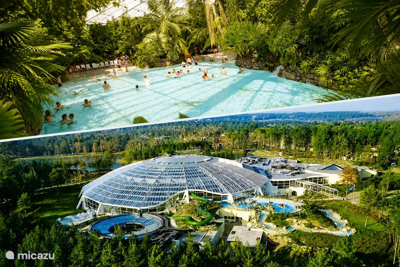 25 minutes away – Center Parcs Les Hauts de Bruyères: aquatic area, nature activities and family relaxation in the heart of the forest.