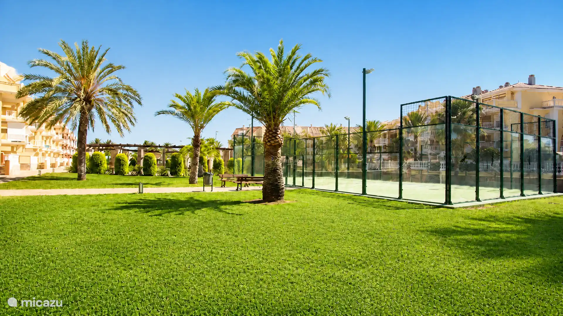 Green Area en paddle tennis