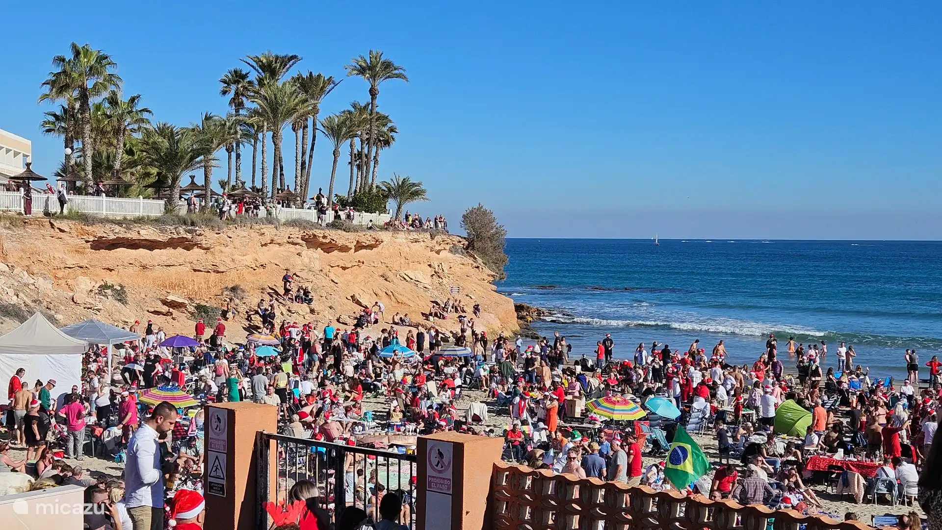 La Zenia Beach op 25 december ieder jaar