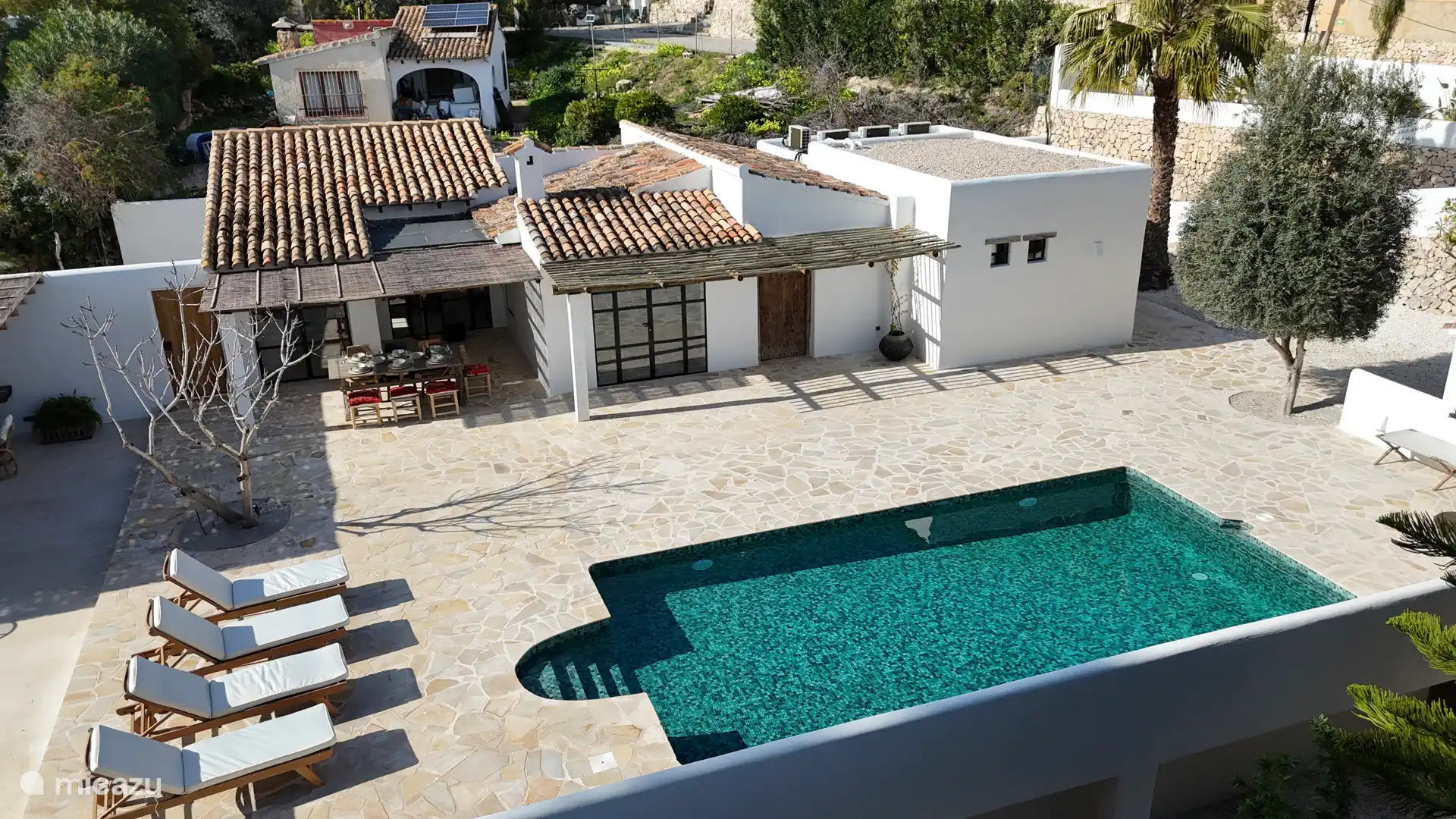 Tennis, Spain, Costa Blanca, Moraira, holiday house Can Loma 