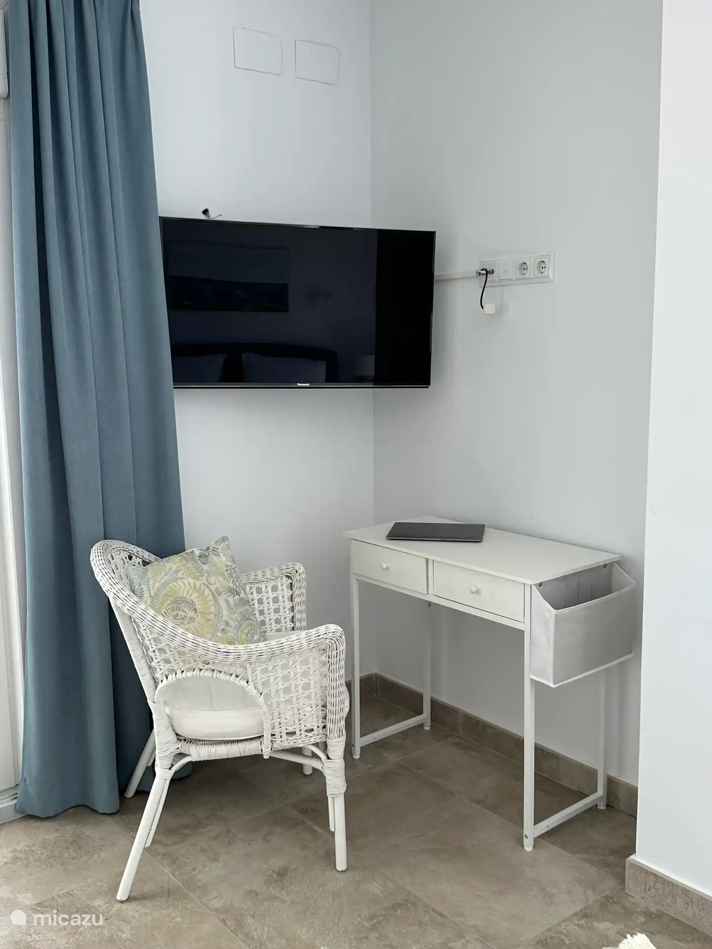 Master bedroom desk area
