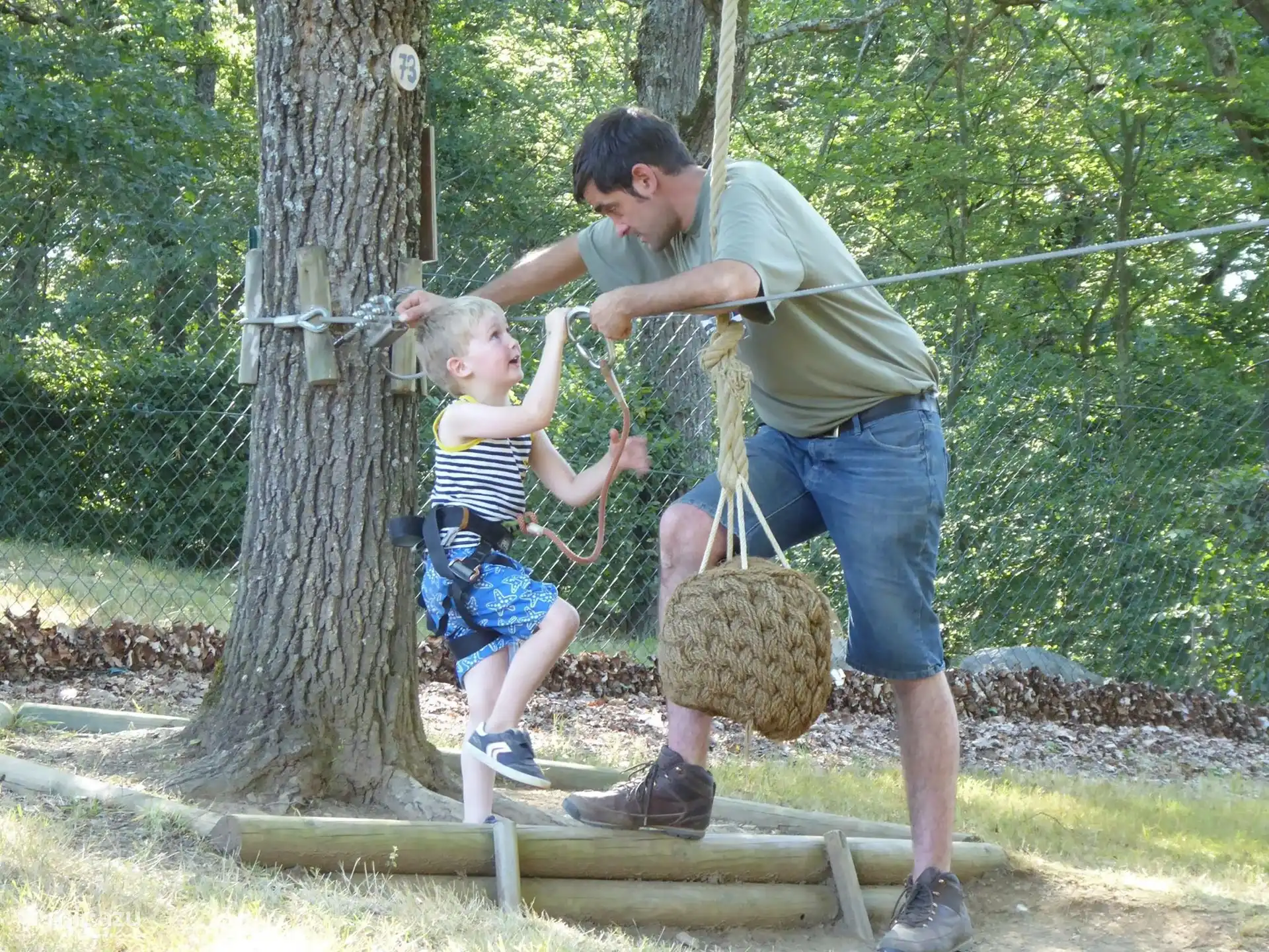 Siddiales, highropes courses for all ages