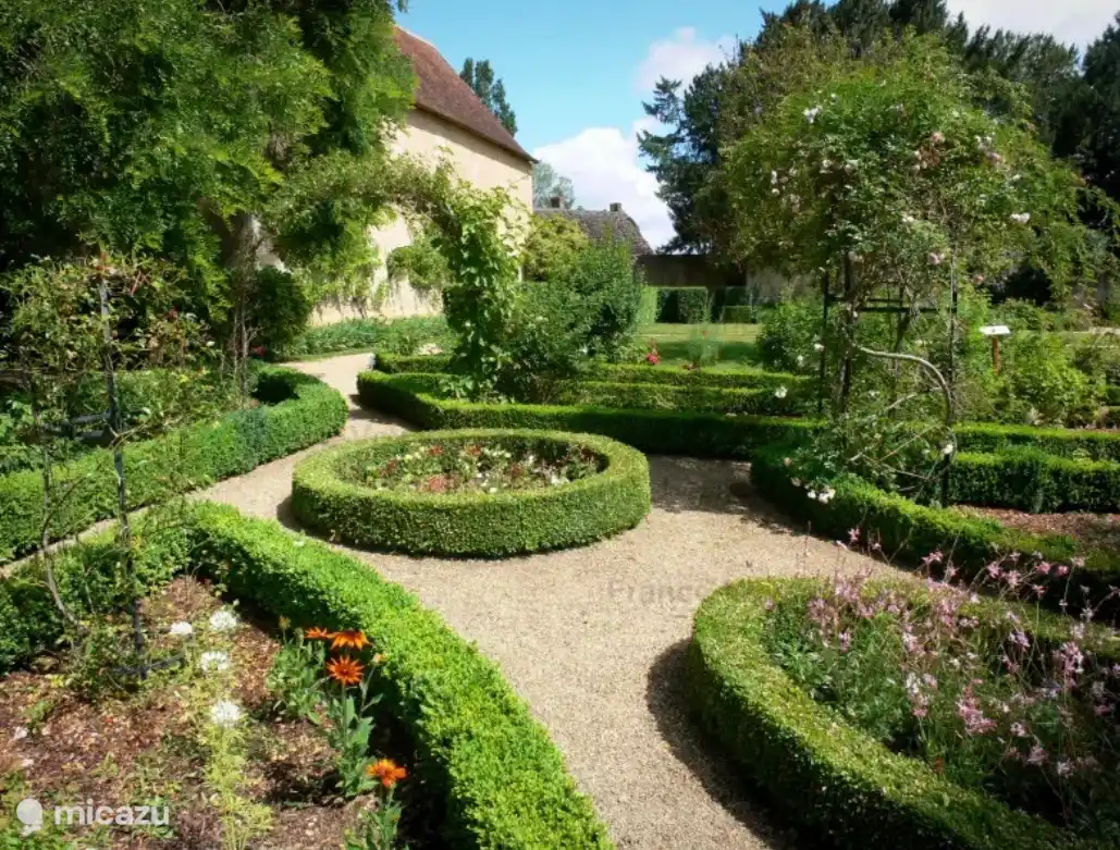 Garden en het huis van George Sands in Nohant
