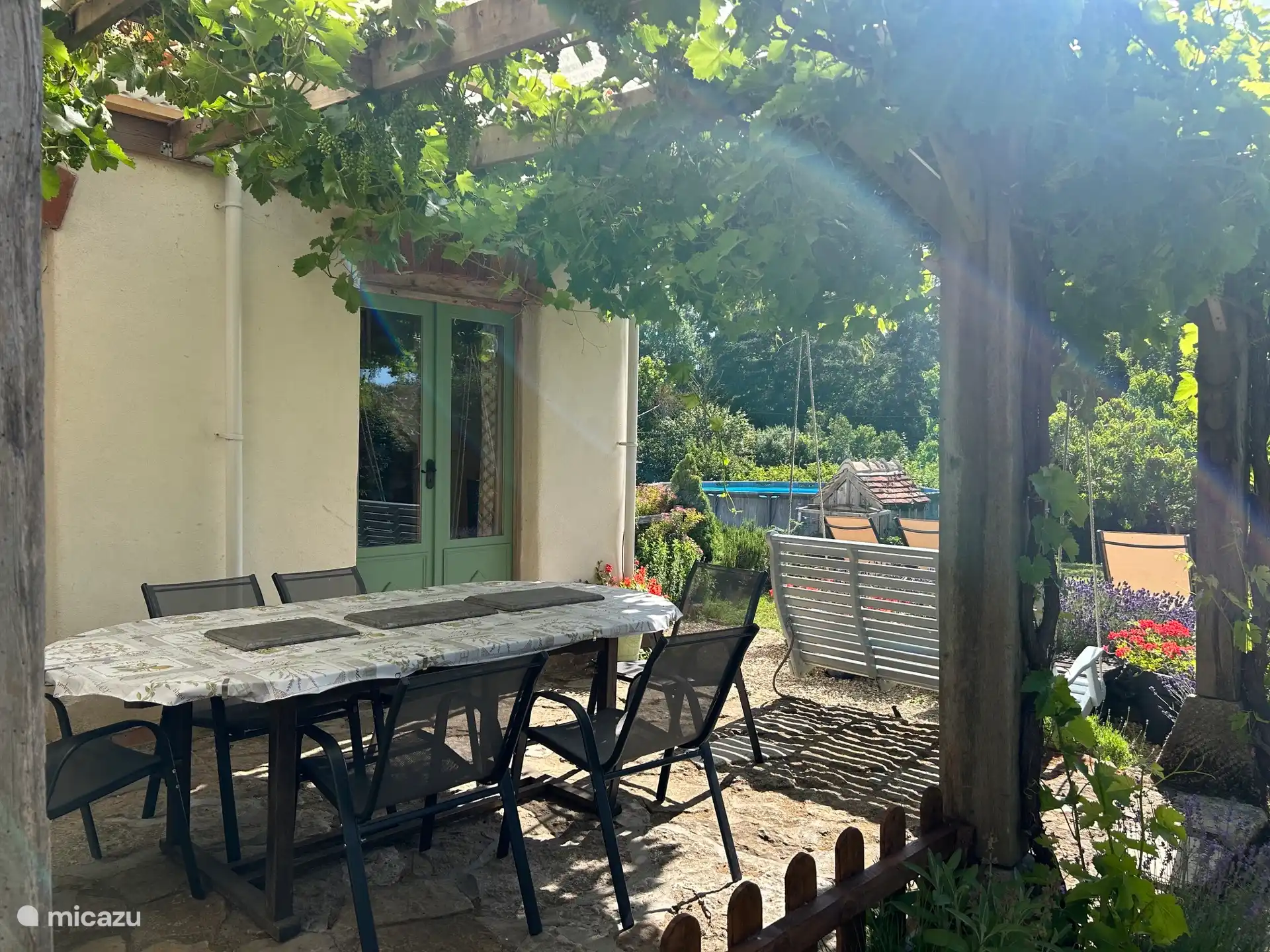 Overdekt terras