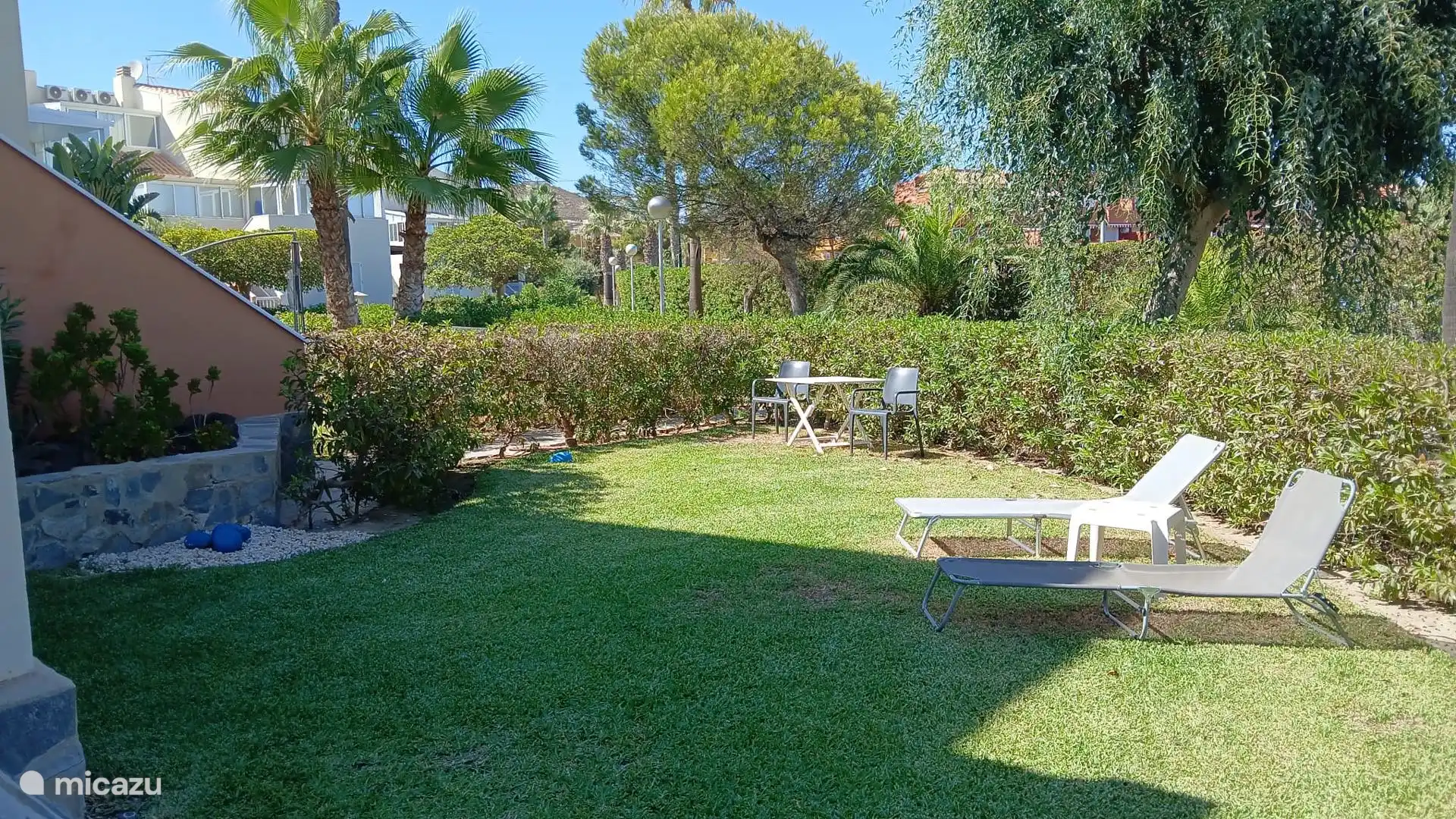 Diepe tuin met altijd zon 85 m2