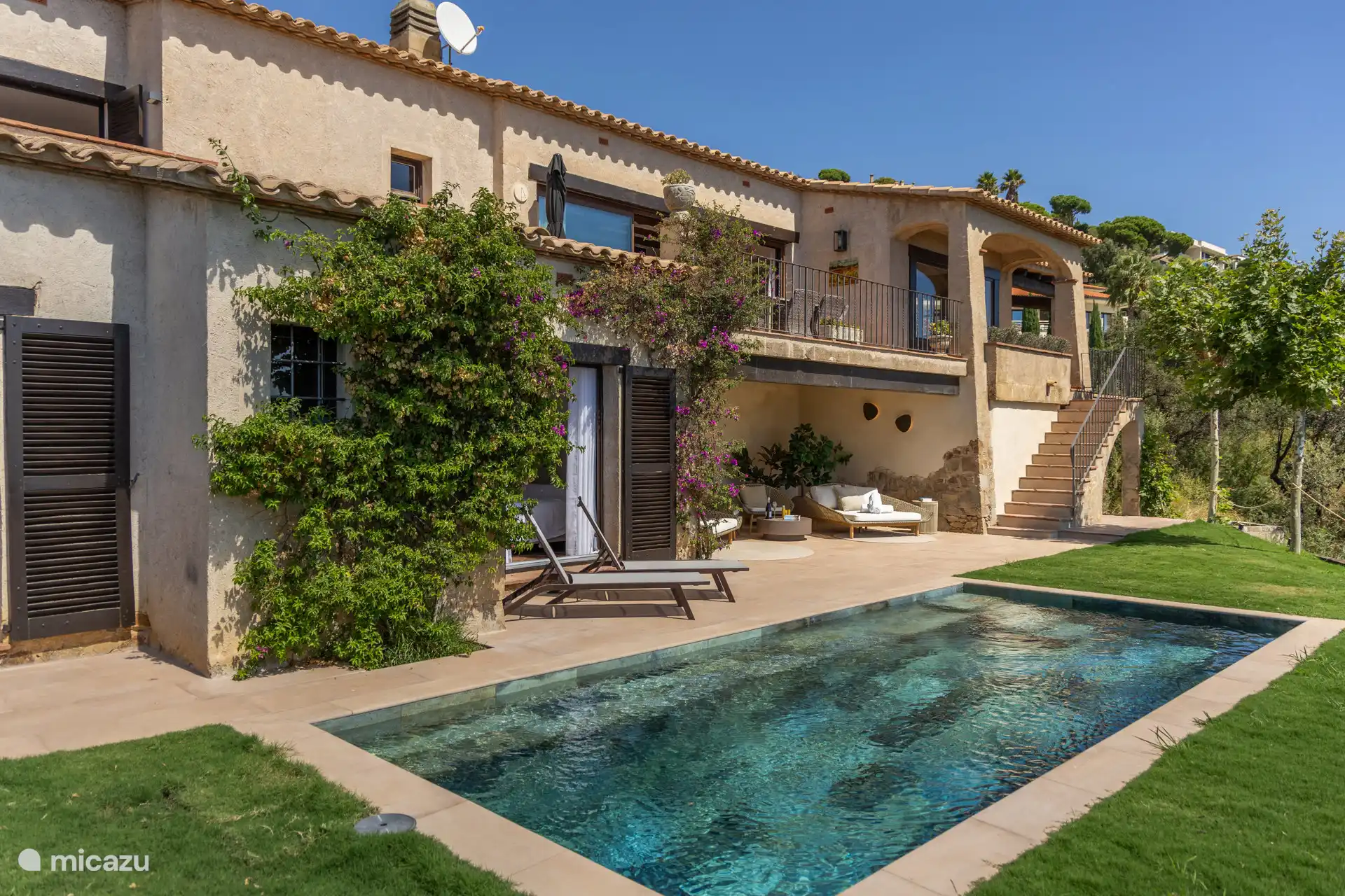 La Segada in Spanien, Costa Brava, Castell d'Aro - villa