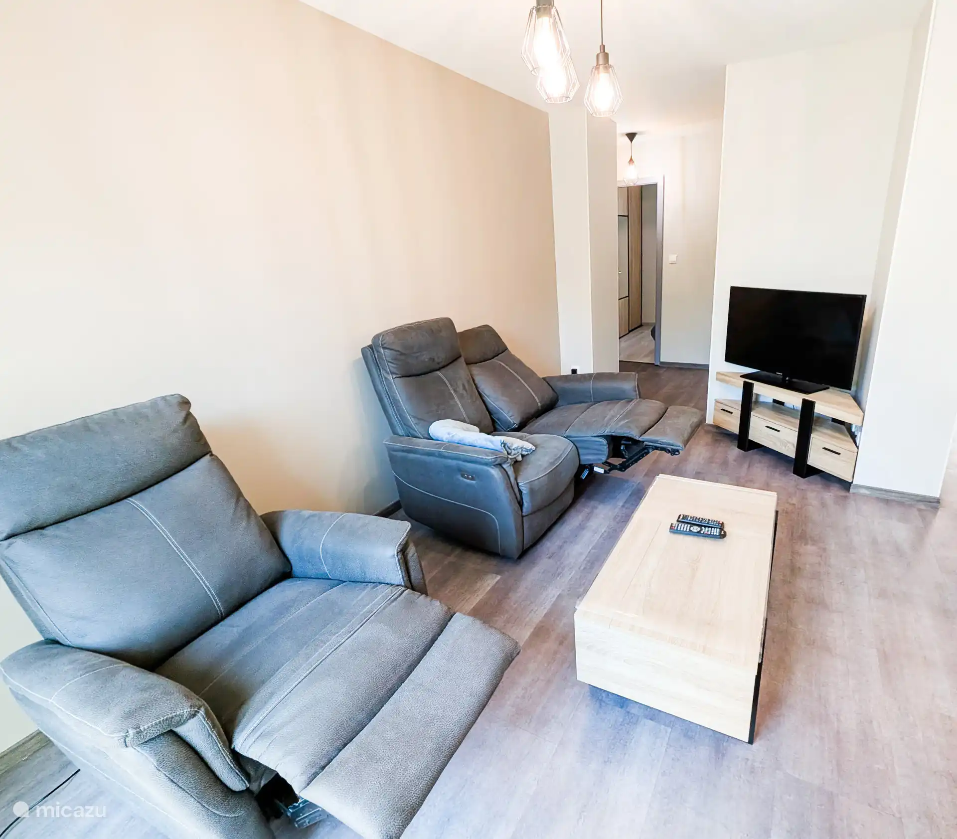 Lounge met tv
