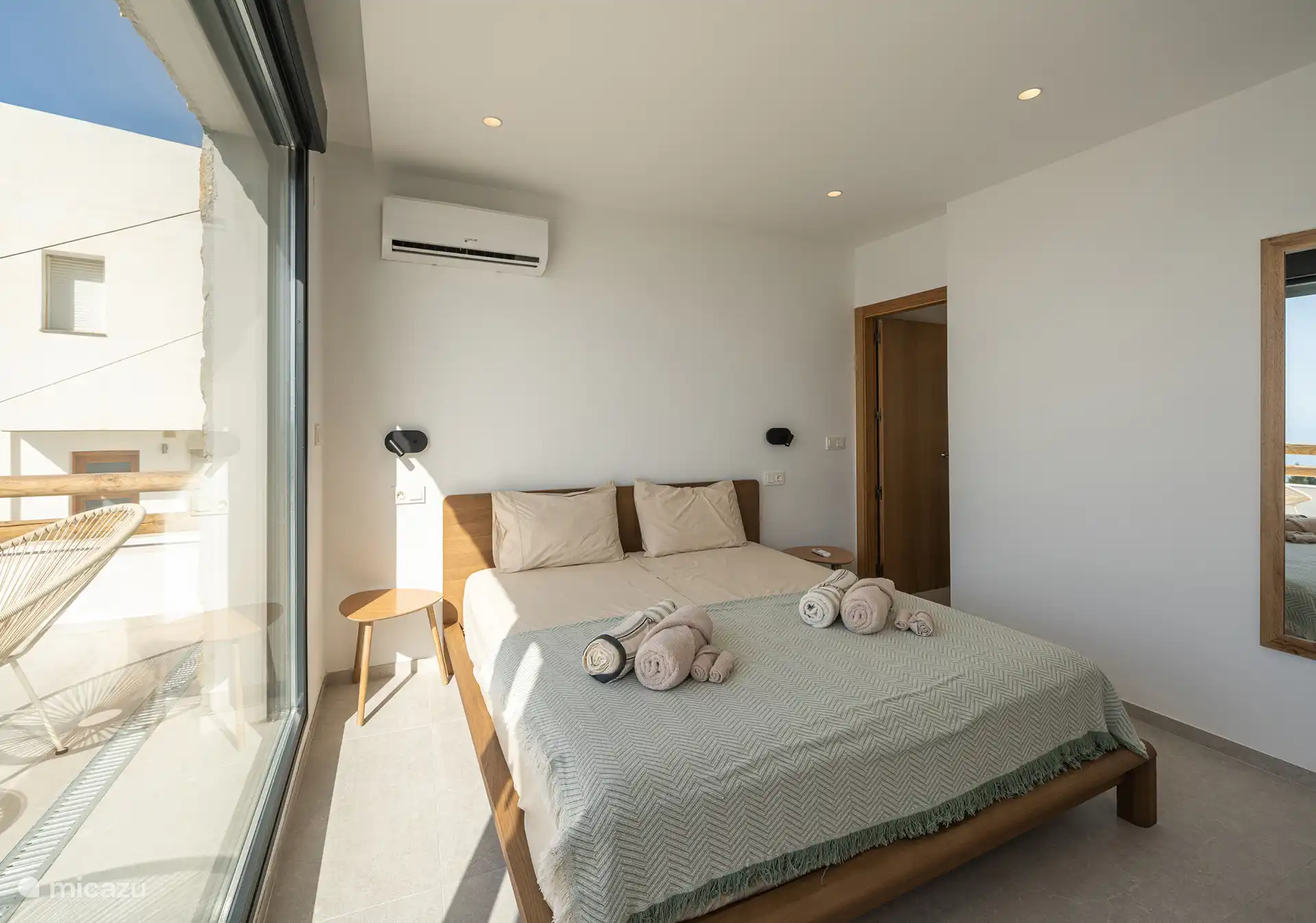 Slaapkamer 1 met badkamer ensuite