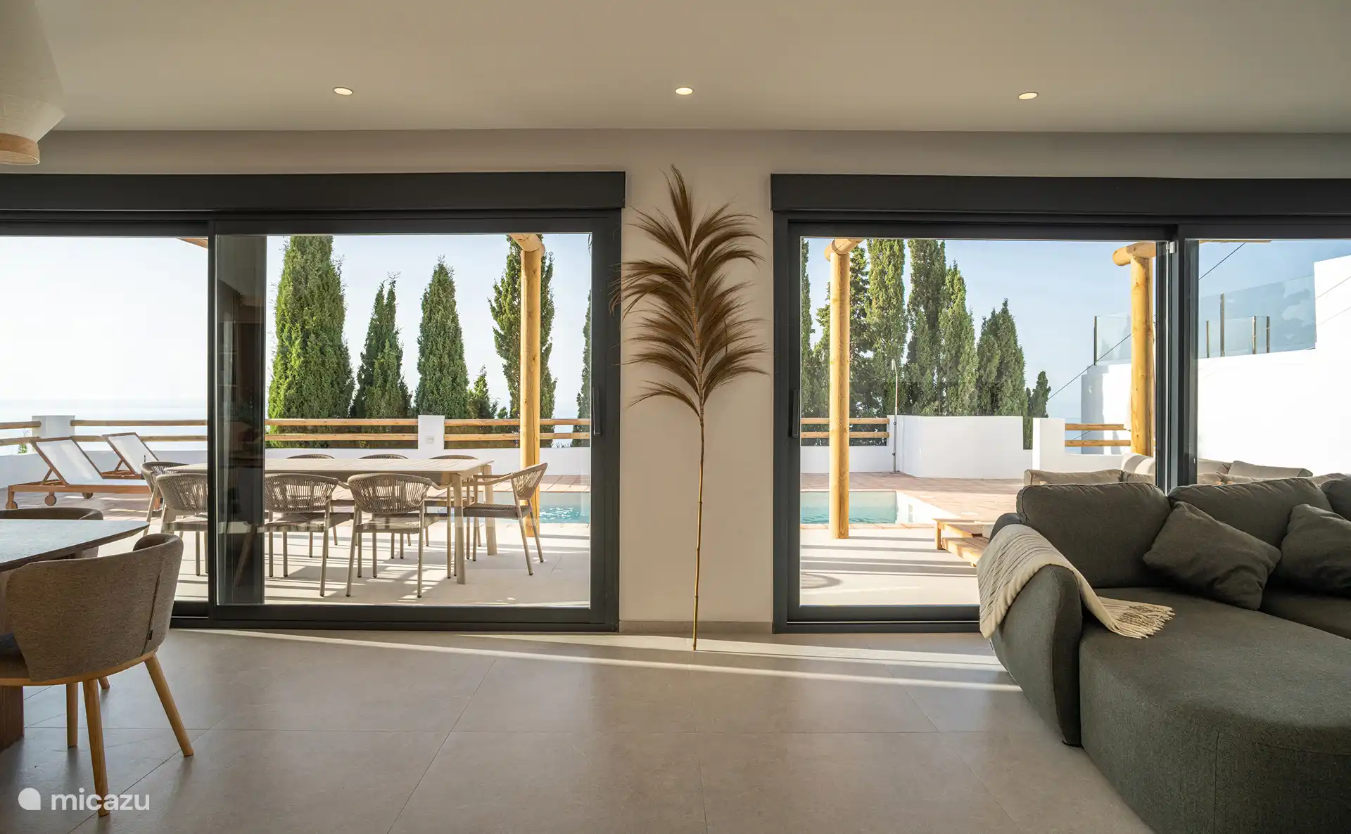 Open living met zicht op tuin