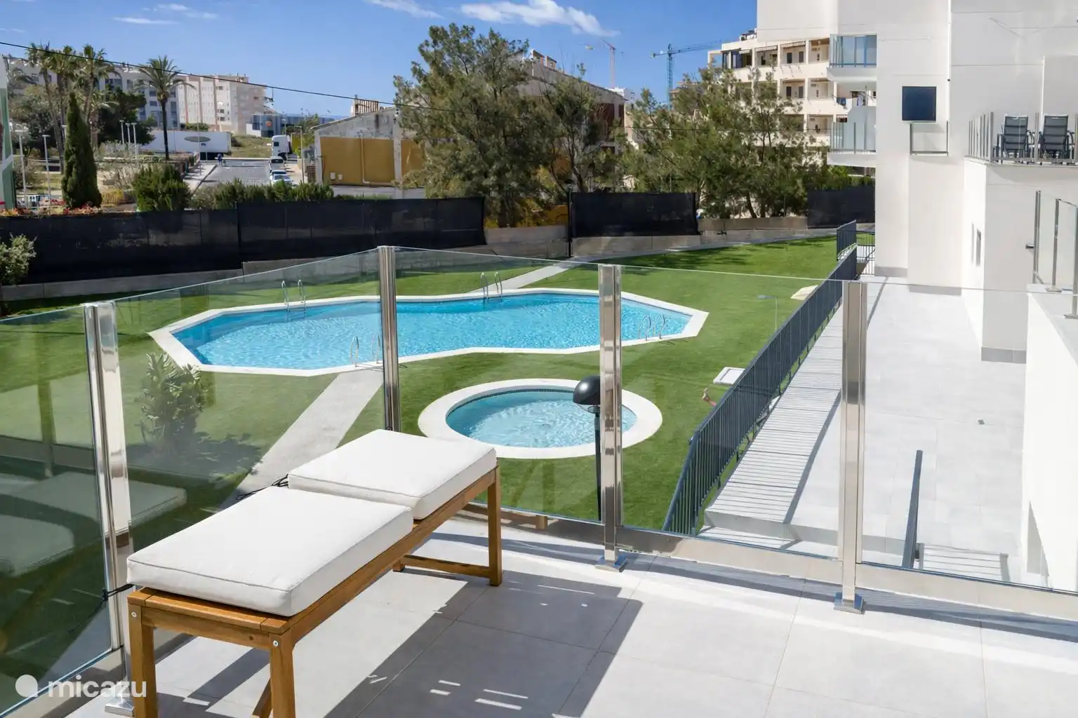 Hauptschlafzimmer Terrasse