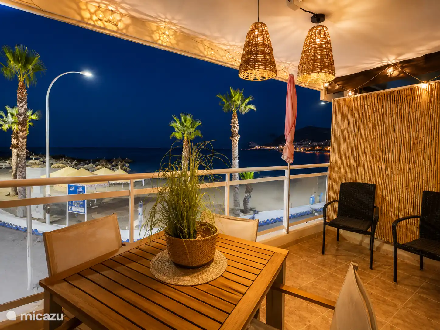 our attractive terrace
