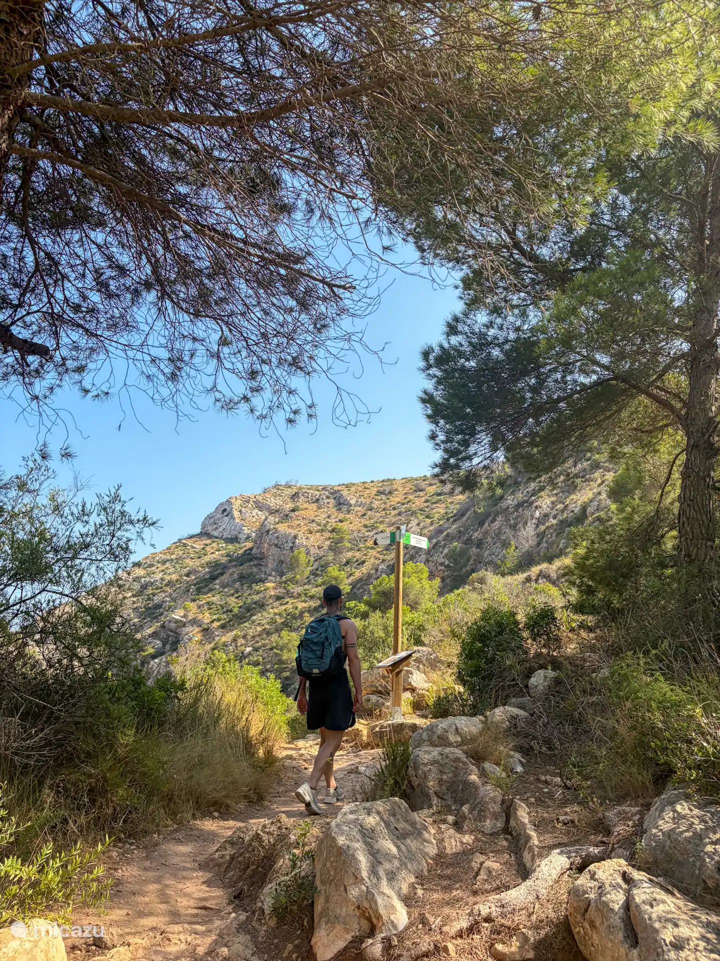 Wandern in Spanien Costa Blanca Benitachell 