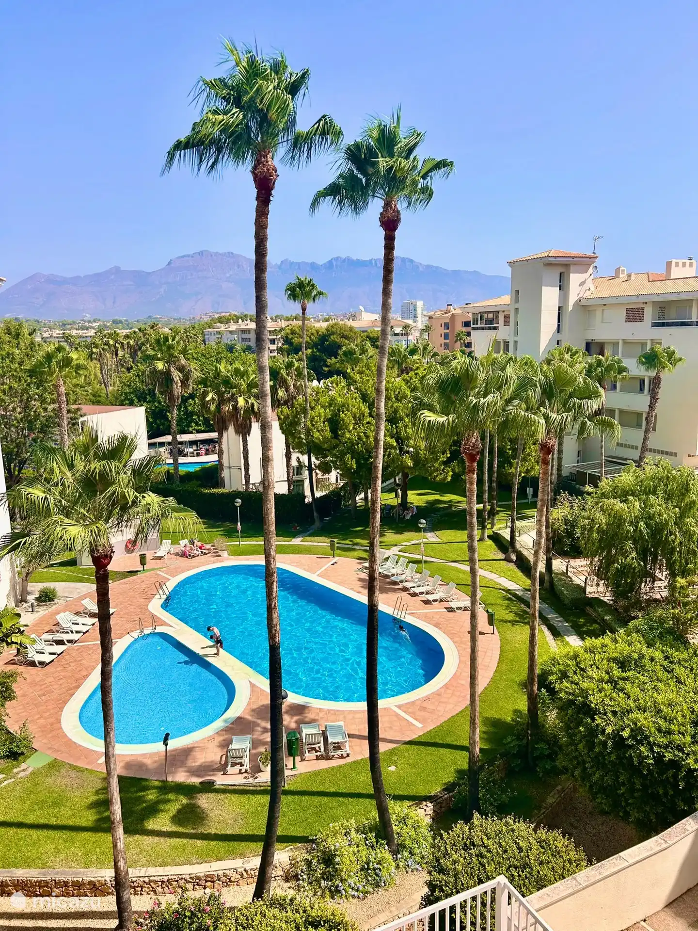 Vistas desde la entrada del apartamento