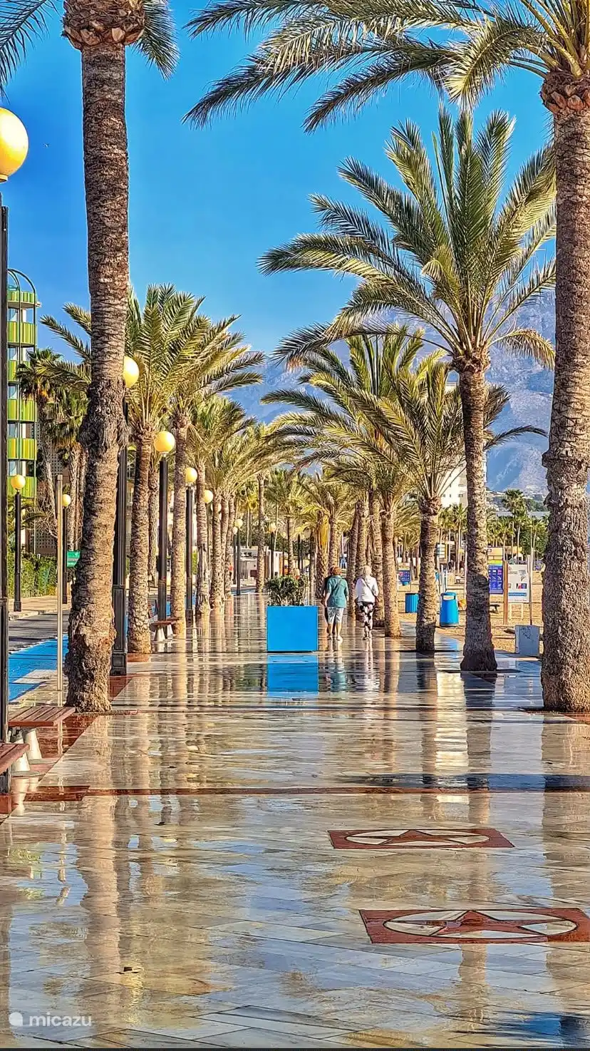 Paseo marítimo de El Albir.