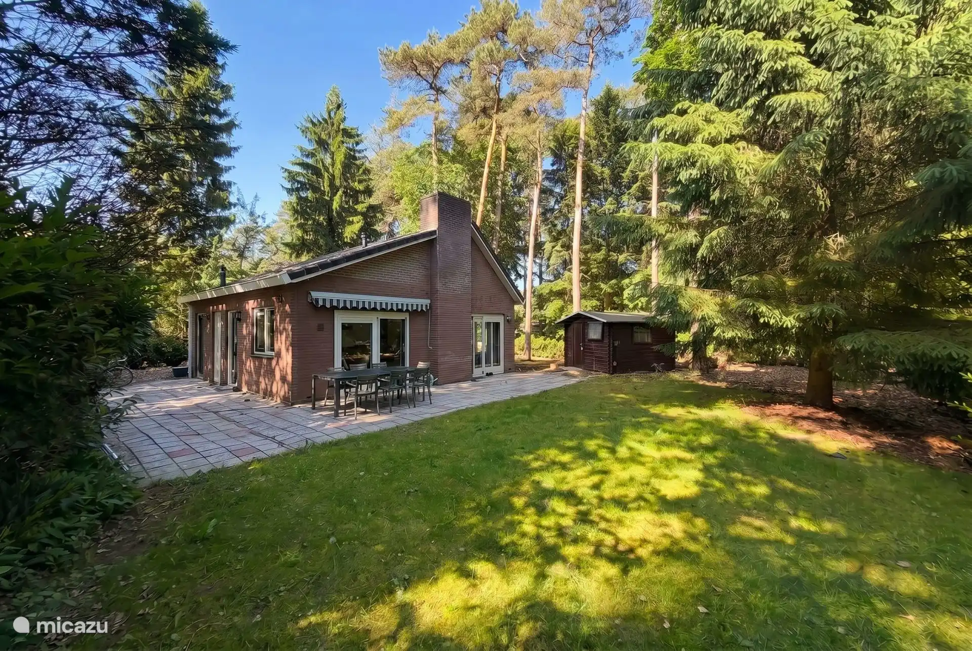 vakantiehuis huren in Giethmen, Overijssel, Nederland - Boshuis Lundur midden in Vechtdal