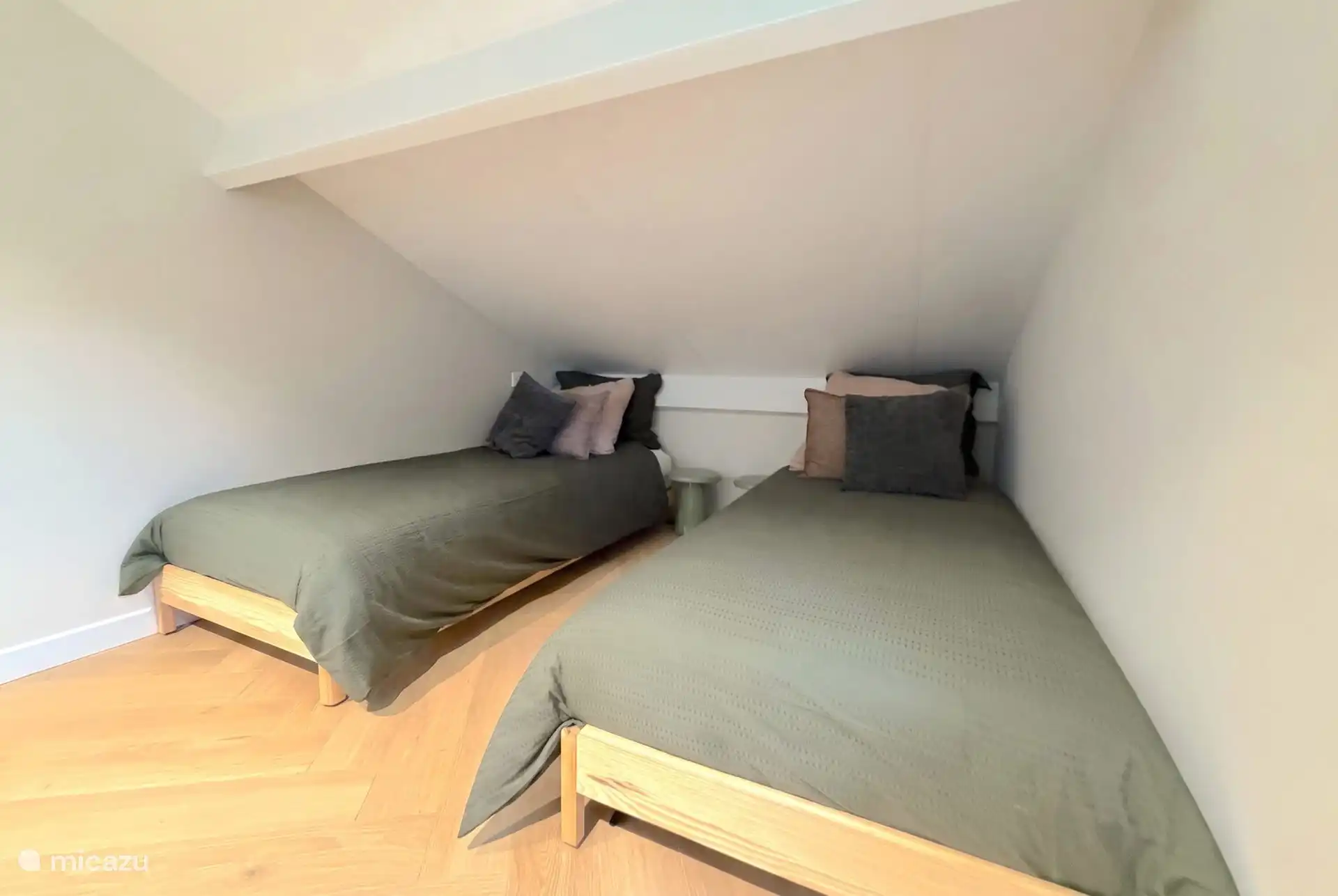 Slaapkamer 3 - twinbed (opstelling twee losse bedden), met aparte kledingkast