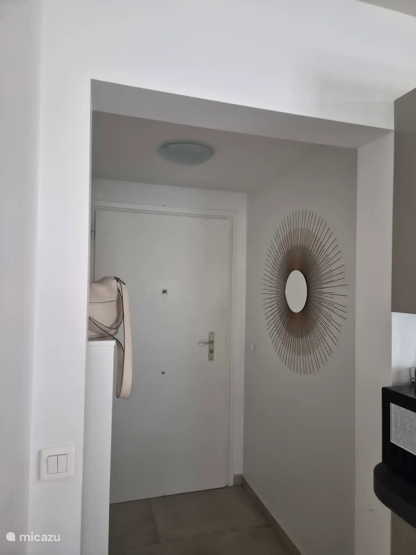 Ingang van het appartement 