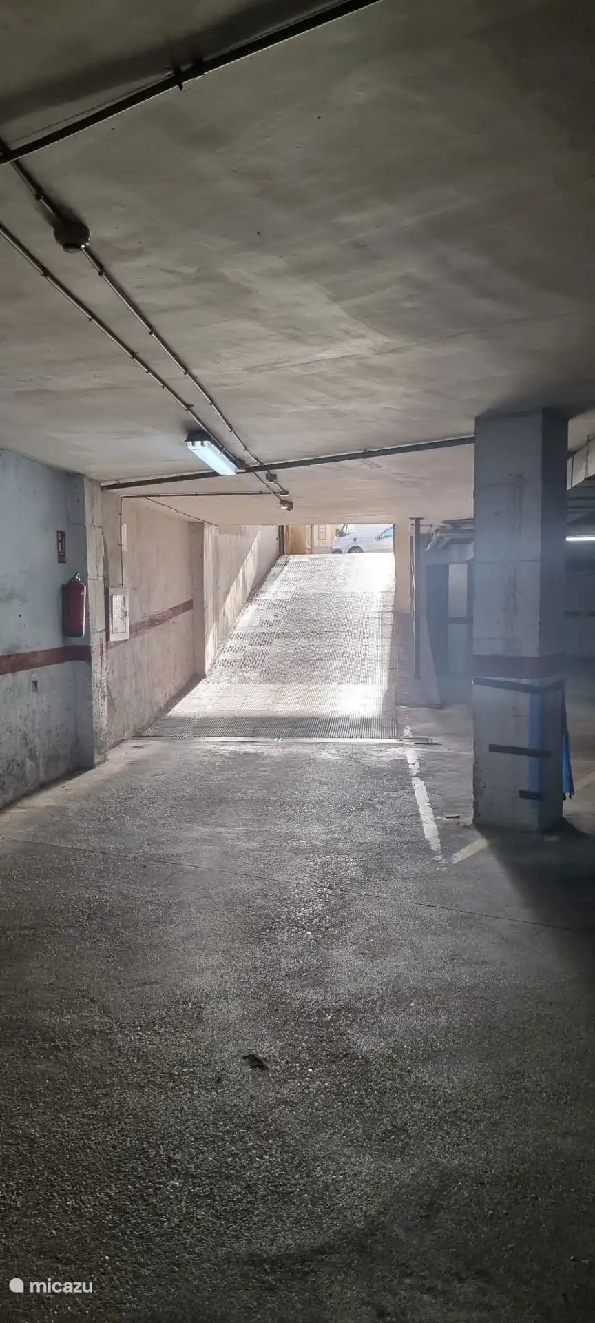 Entrada de aparcamiento