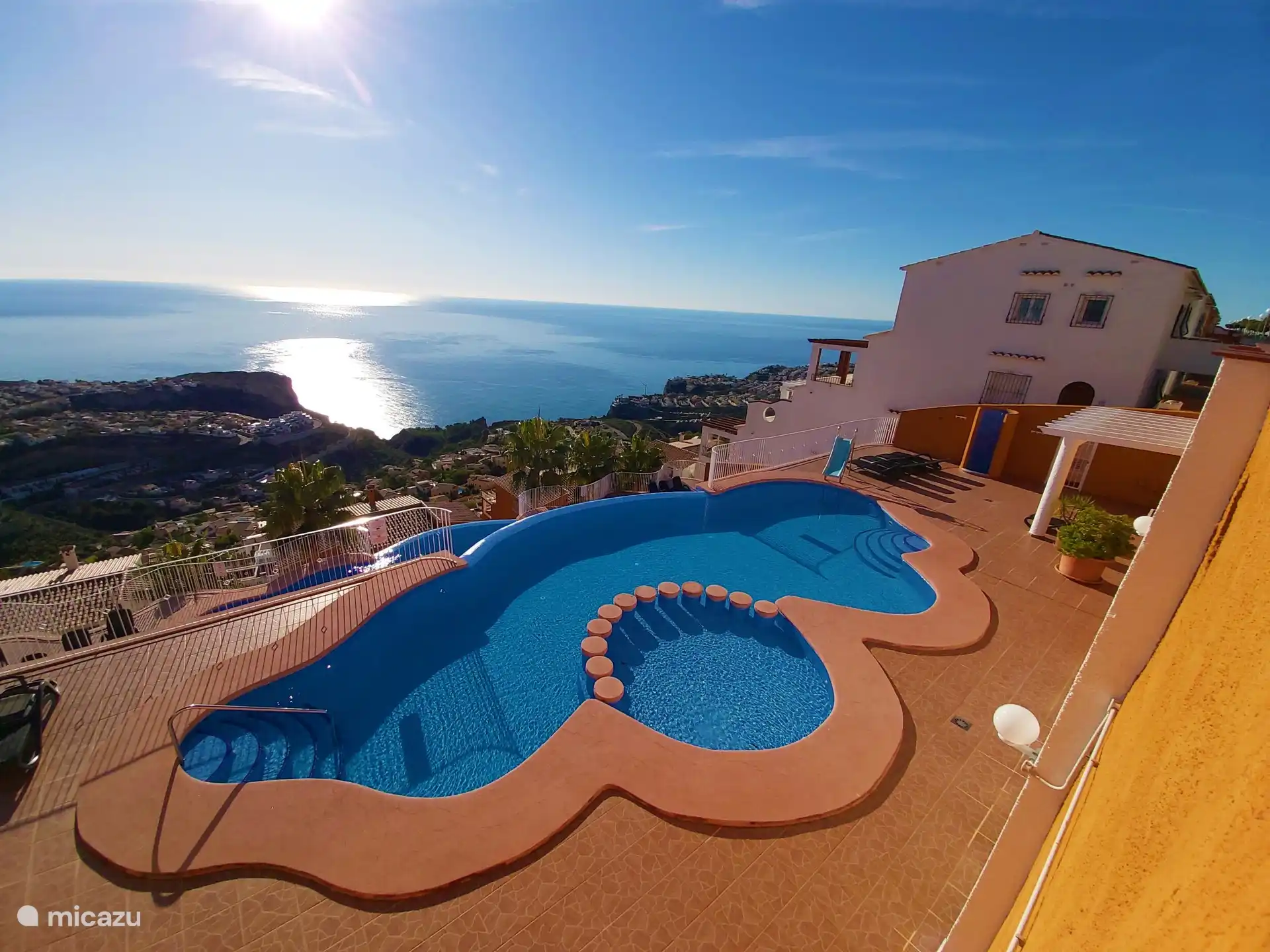 In de natuur, Spanje, Costa Blanca, Benitachell, appartement Casa Elaray