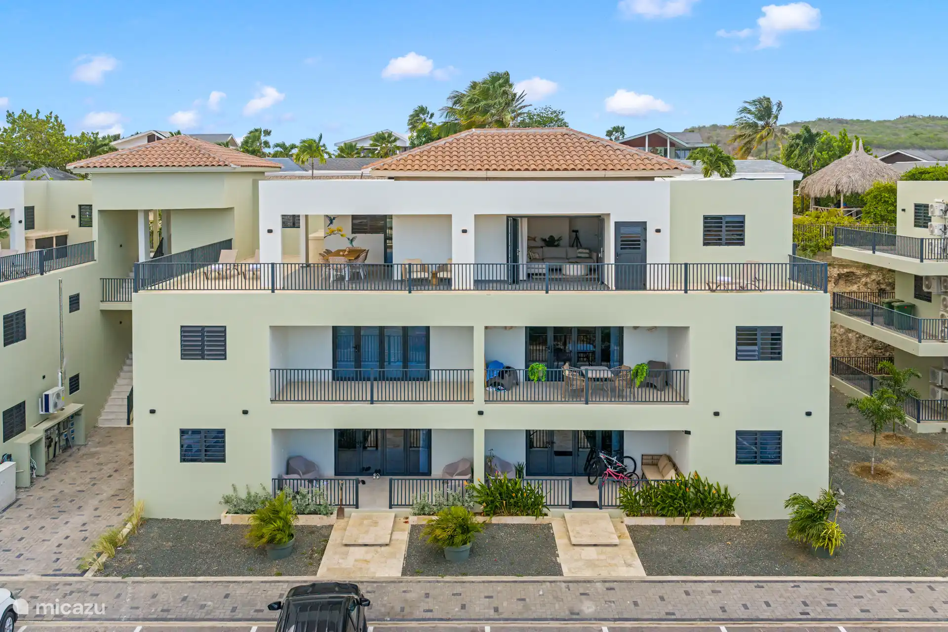 penthouse, Jan Thiel, Banda Ariba (Ost), Curaçao - Penthouse Kas di Blenchi