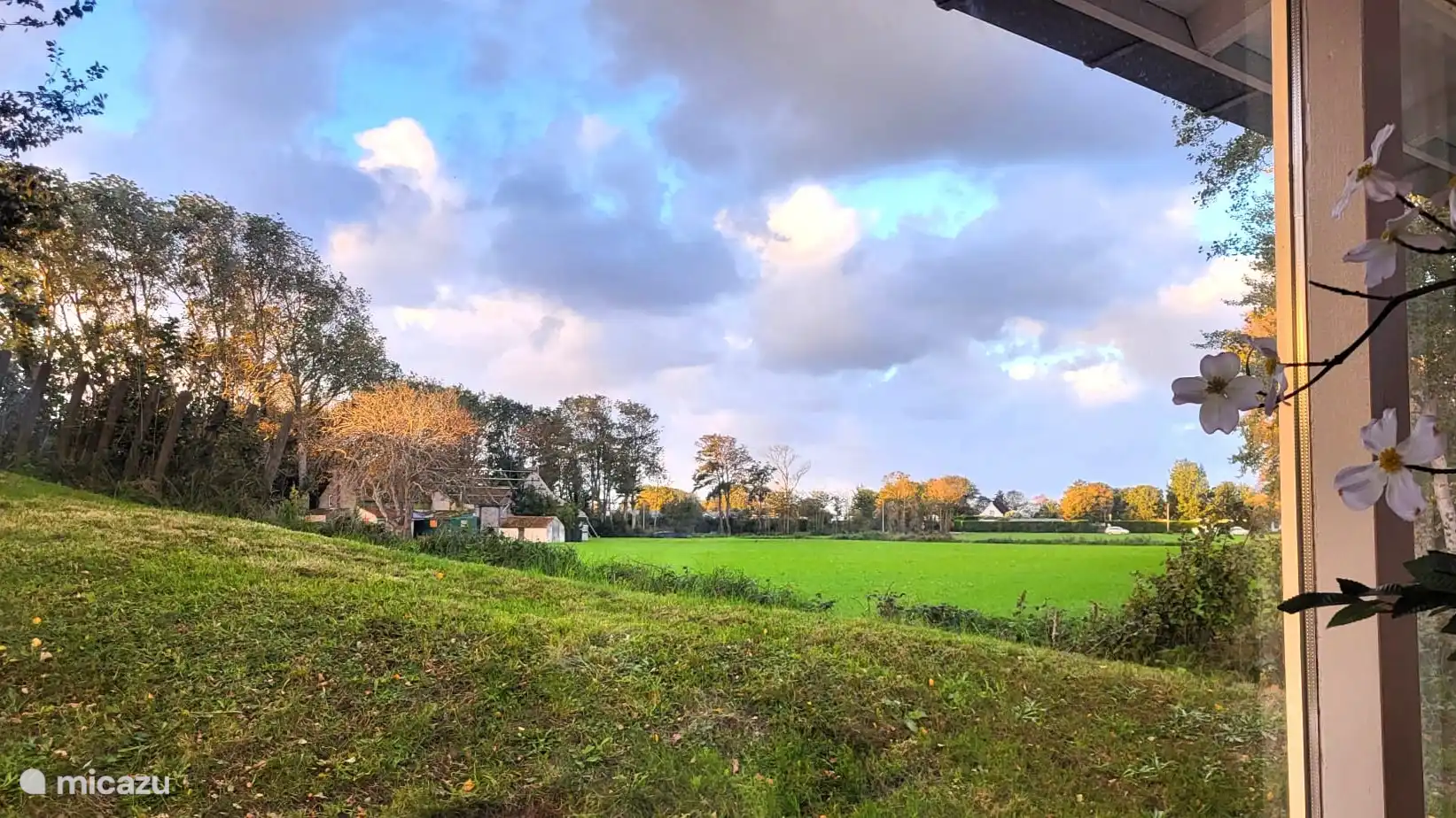 Vue sur les terres agricoles