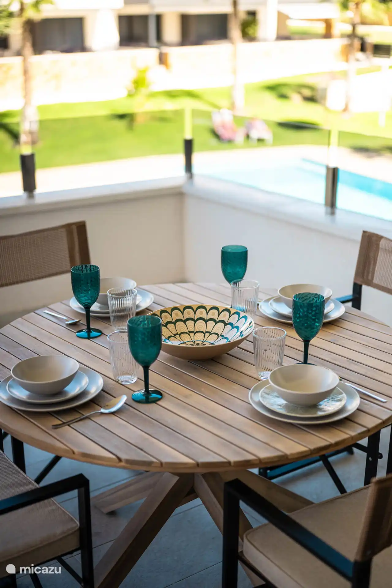 Eettafel terras
