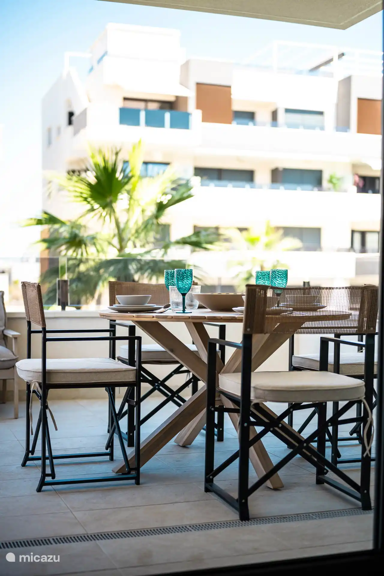 Eettafel terras