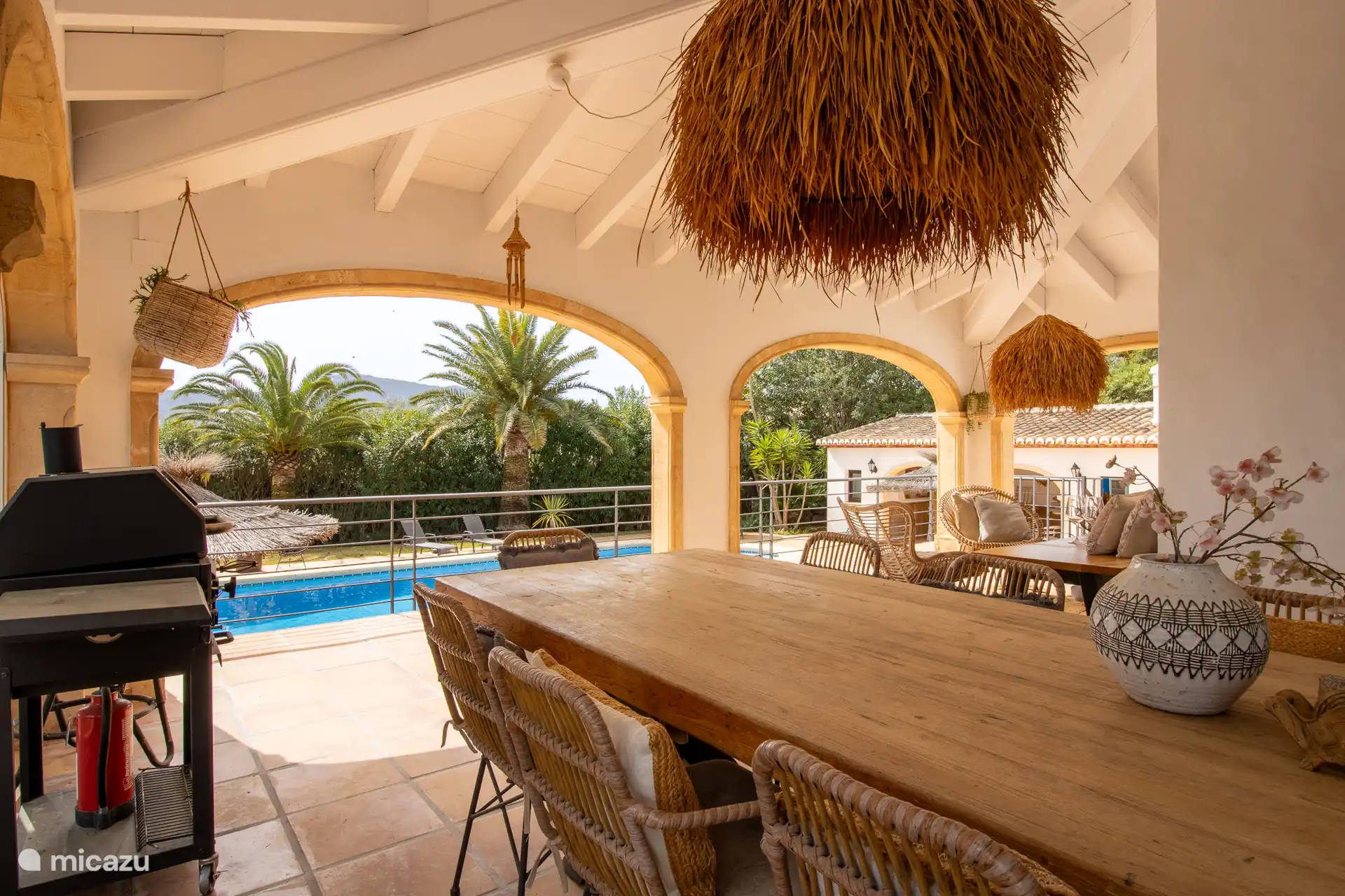 Terrasse couverte Villa Javea - Casa Dorada 