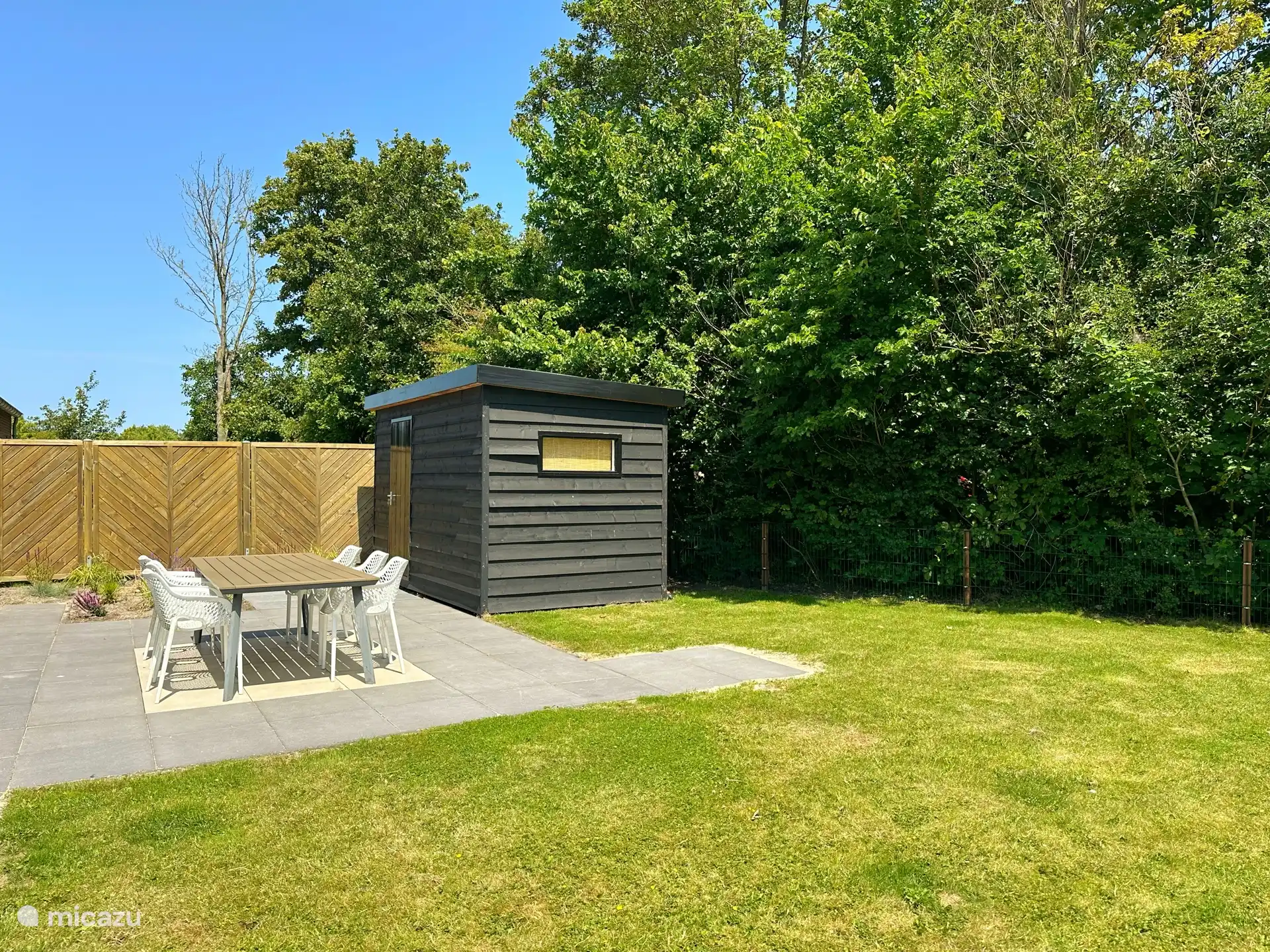 Tuin met terras