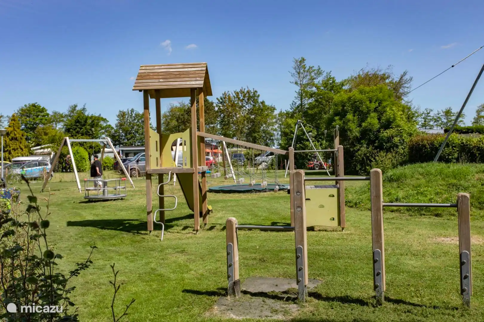 Speeltuin op het park