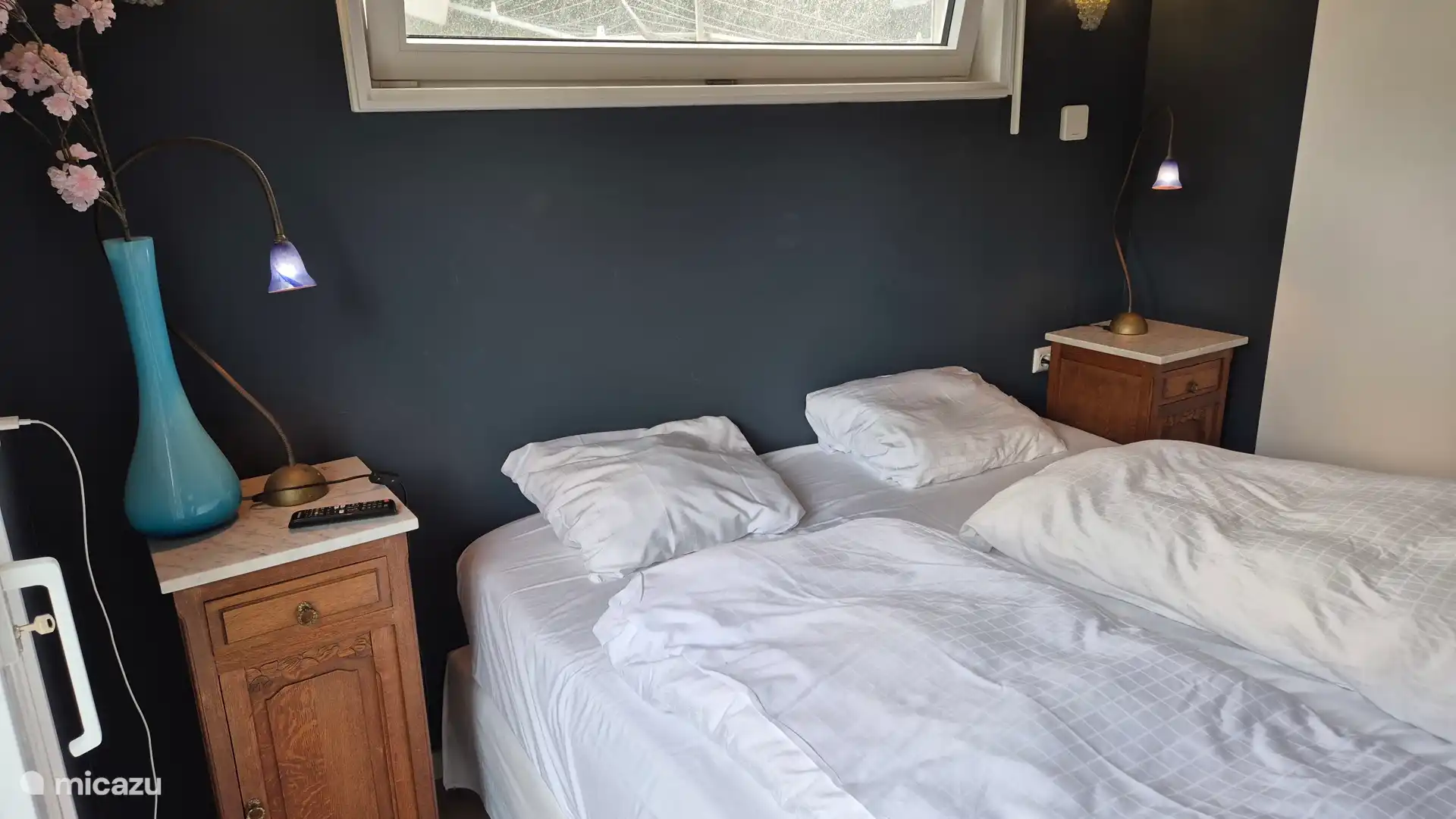 Slaapkamer met tweepersoonsbed