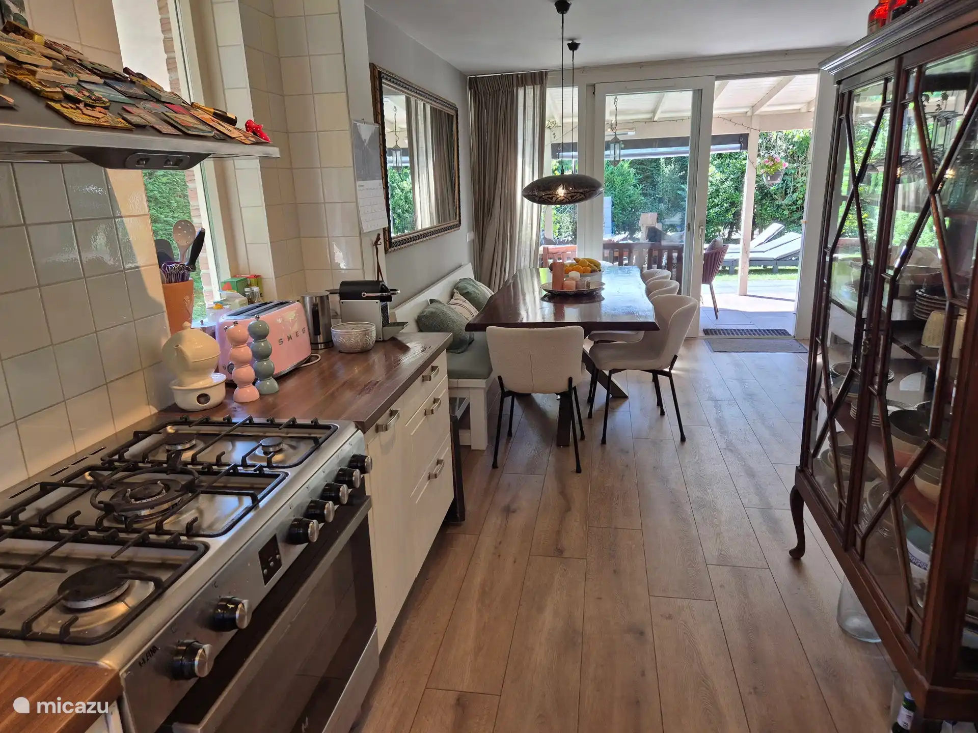 Keuken en eethoek