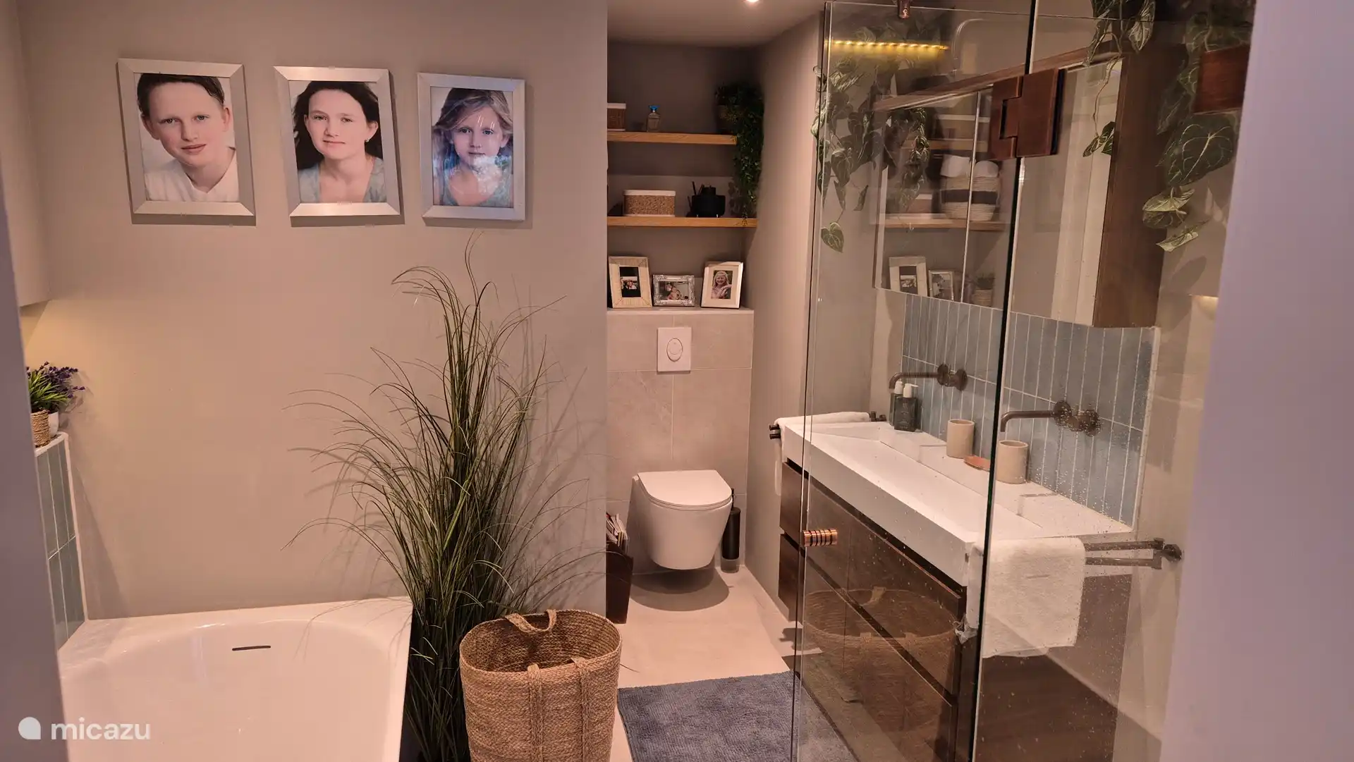 Badkamer met toilet