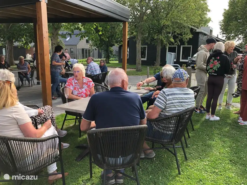 Terras op het park
