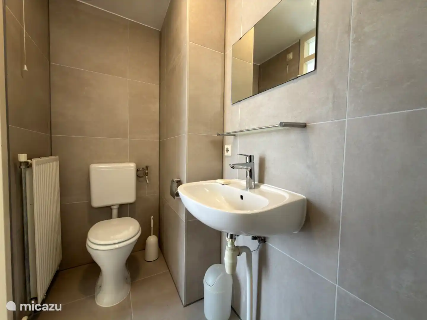 Badkamer met toilet