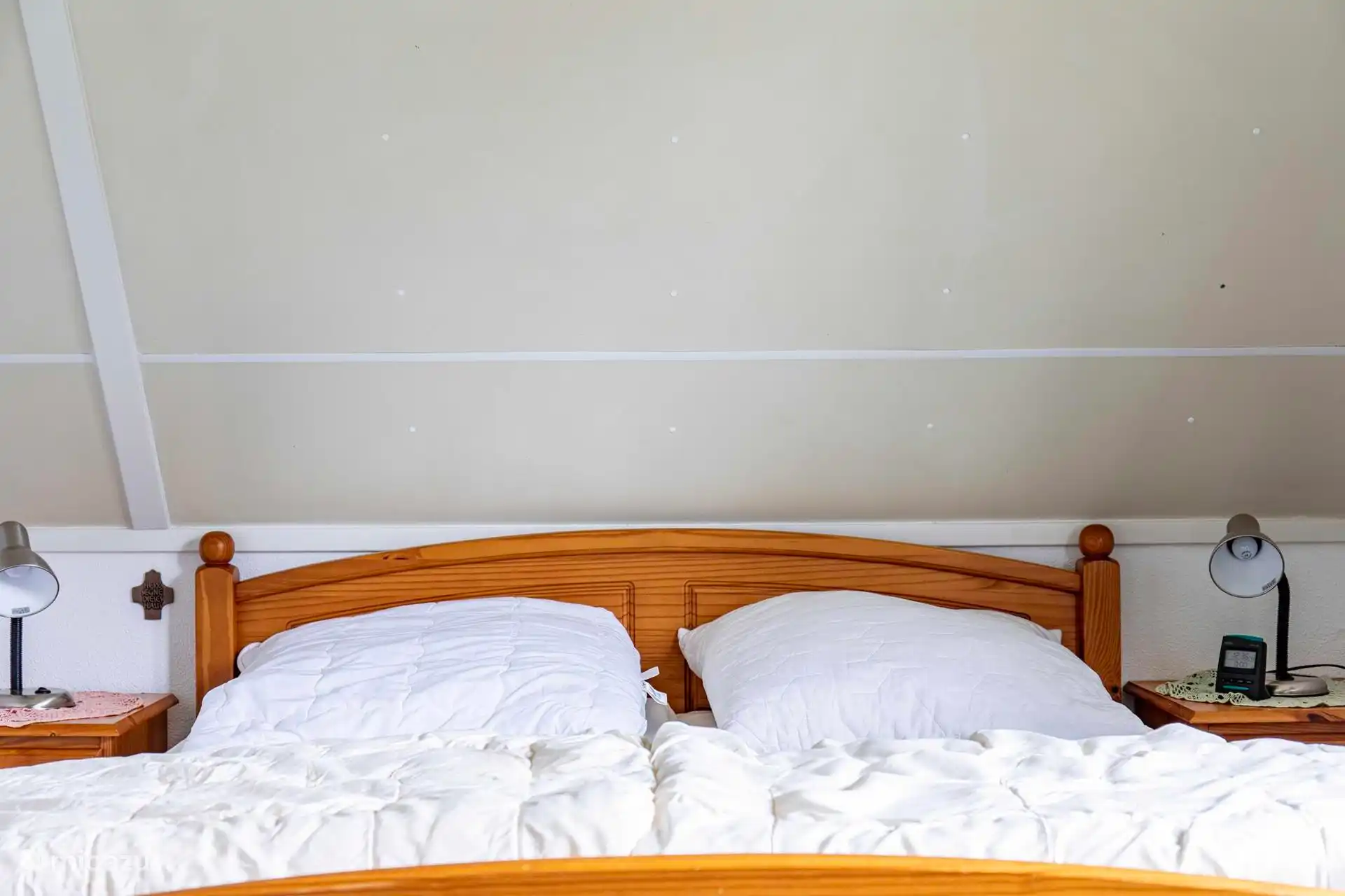 Slaapkamer met tweepersoonsbed