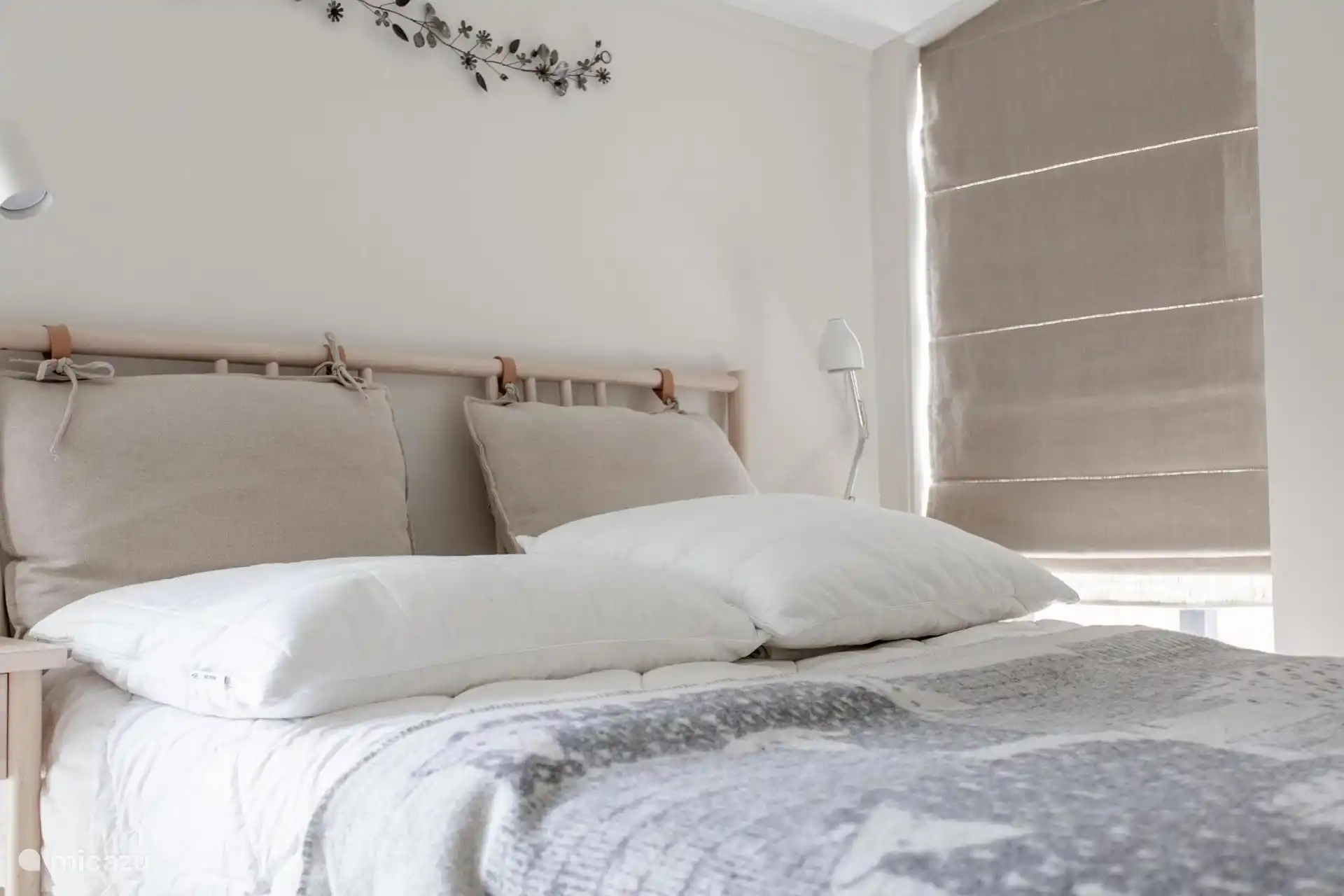Slaapkamer met tweepersoonsbed