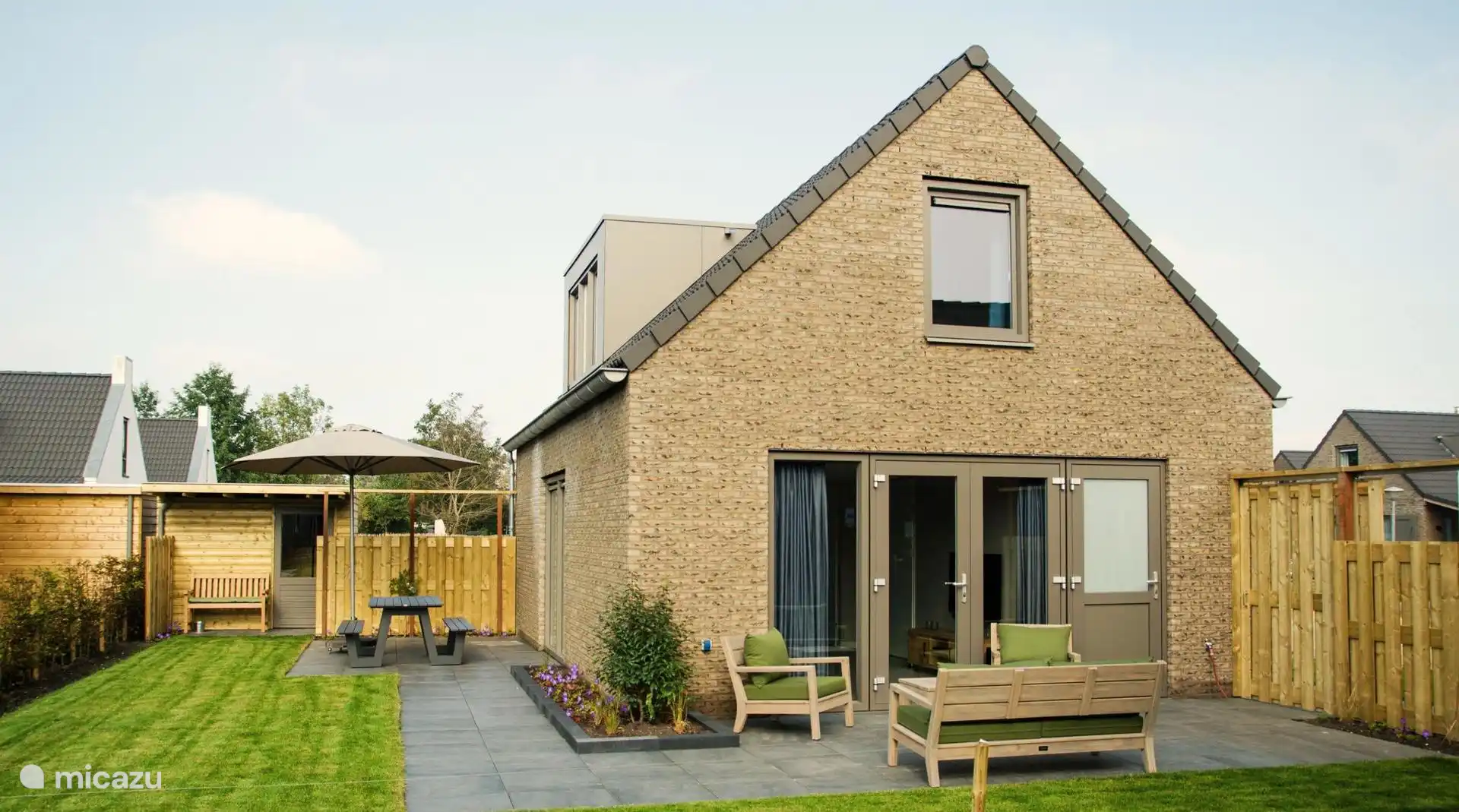 House with garden